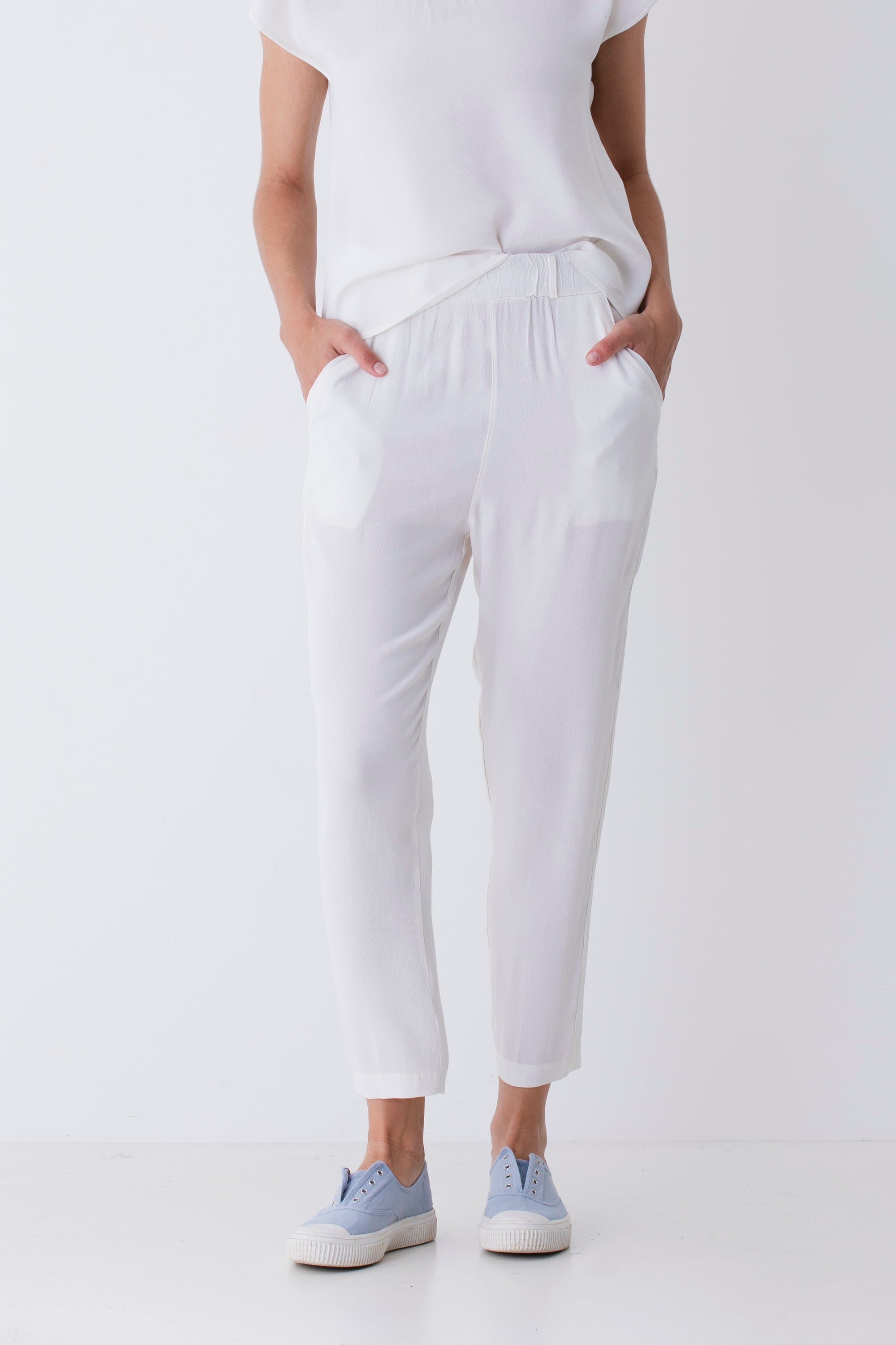 Pantalone dritto in viscosa - PE25