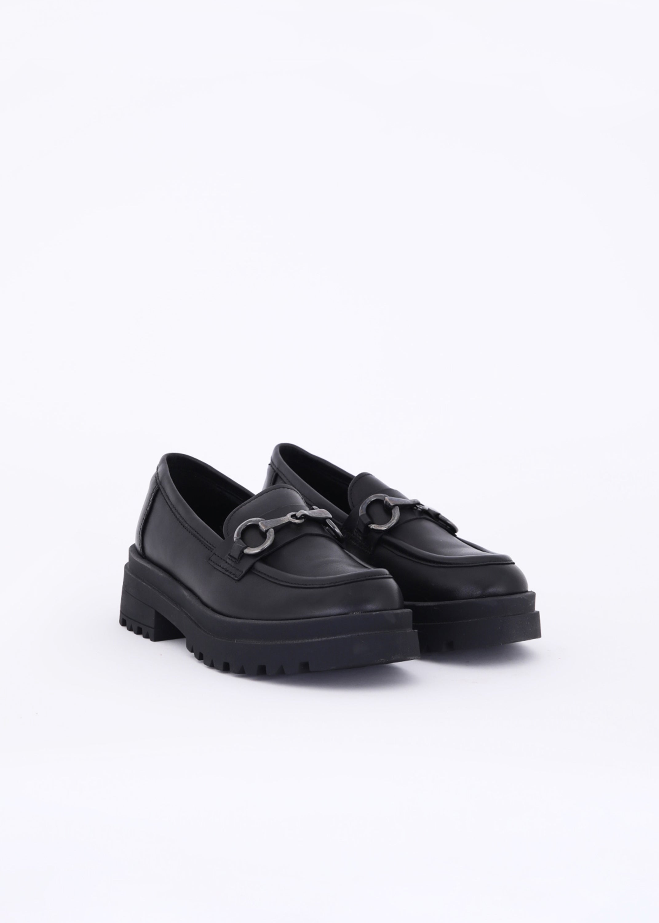 Mocassino in ecopelle con fibbia - FW23