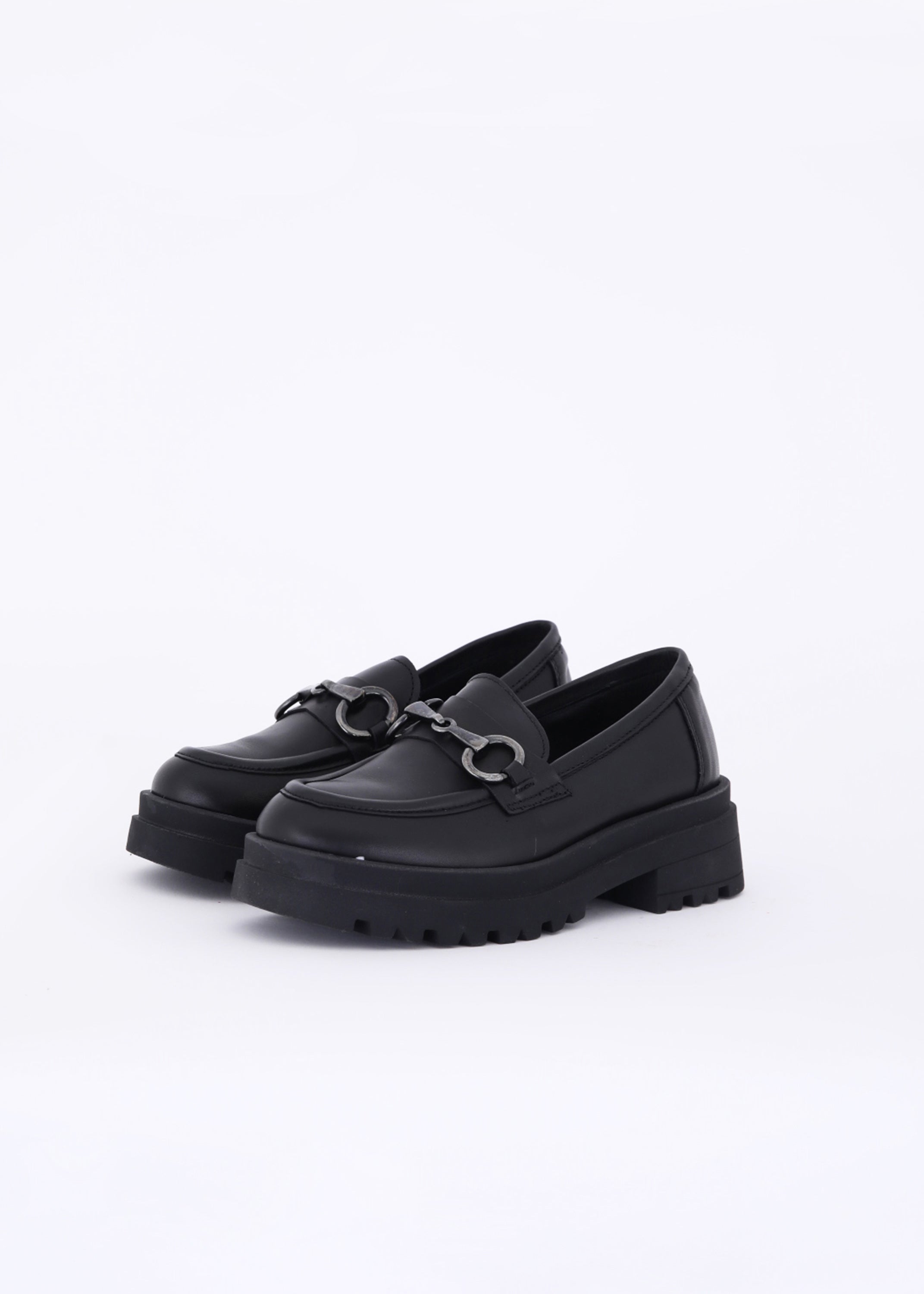 Mocassino in ecopelle con fibbia - FW23
