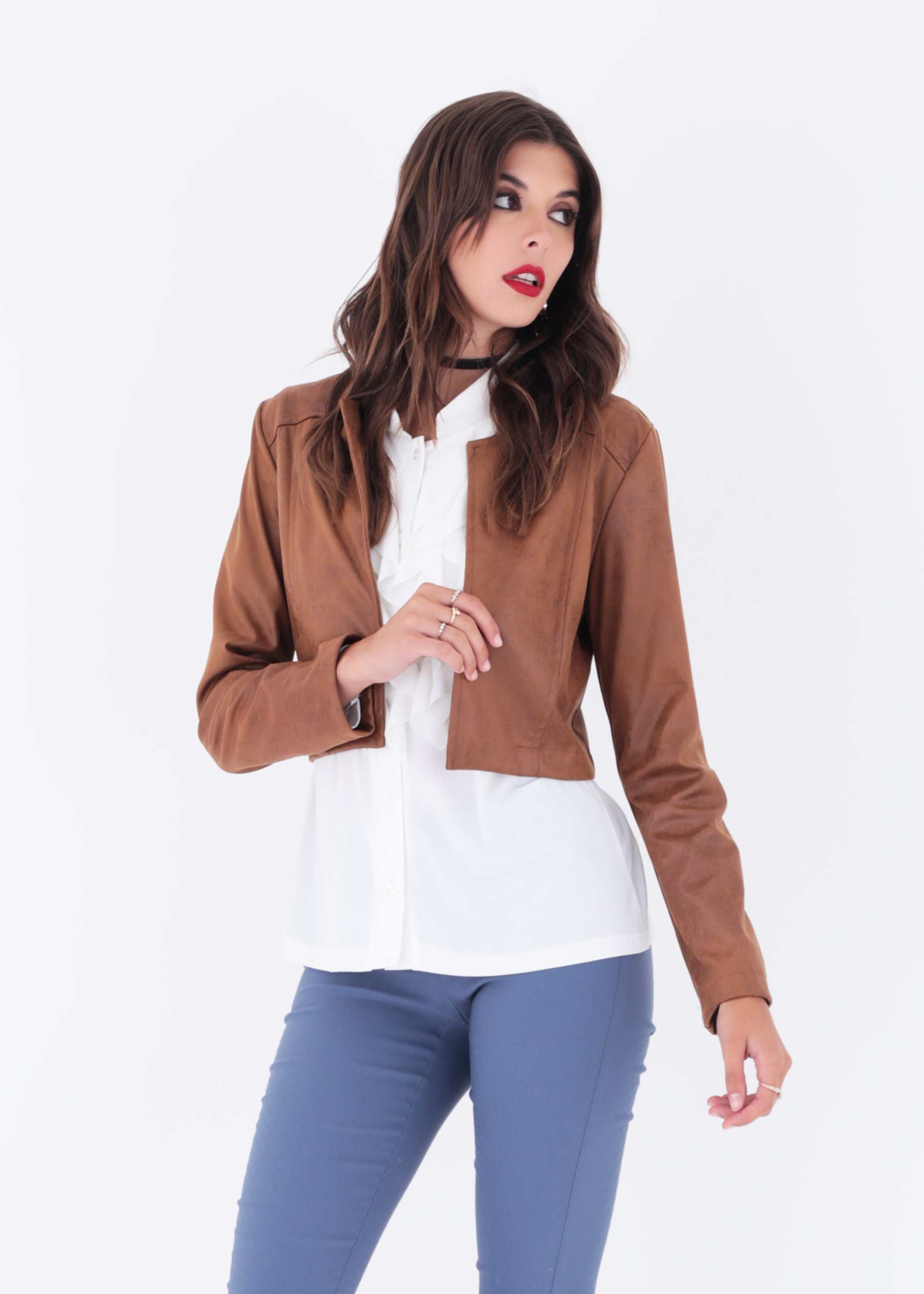 Bolerino in ecopelle - FW23