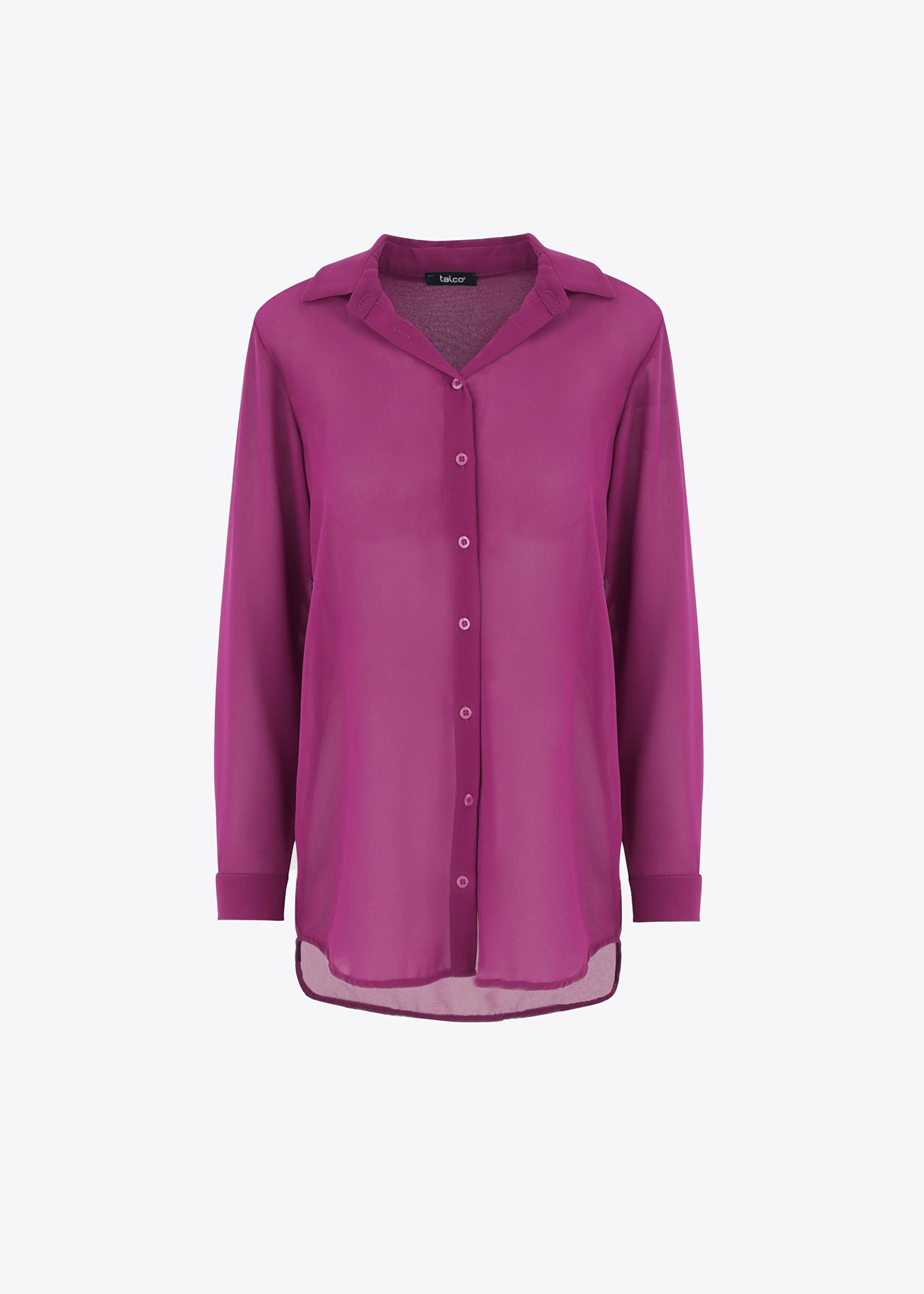 Camicia over in georgette - FW23