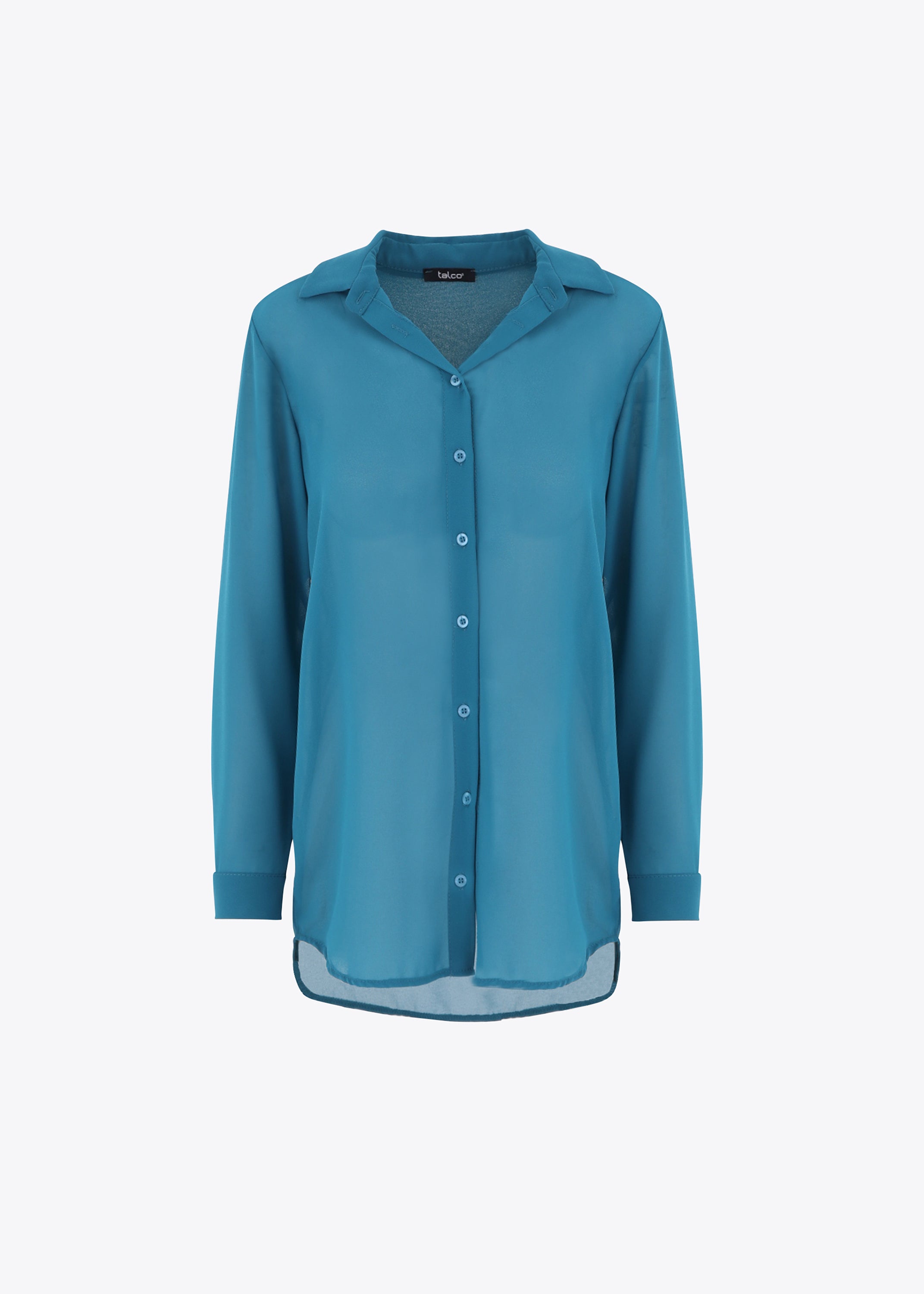 Camicia over in georgette - FW23