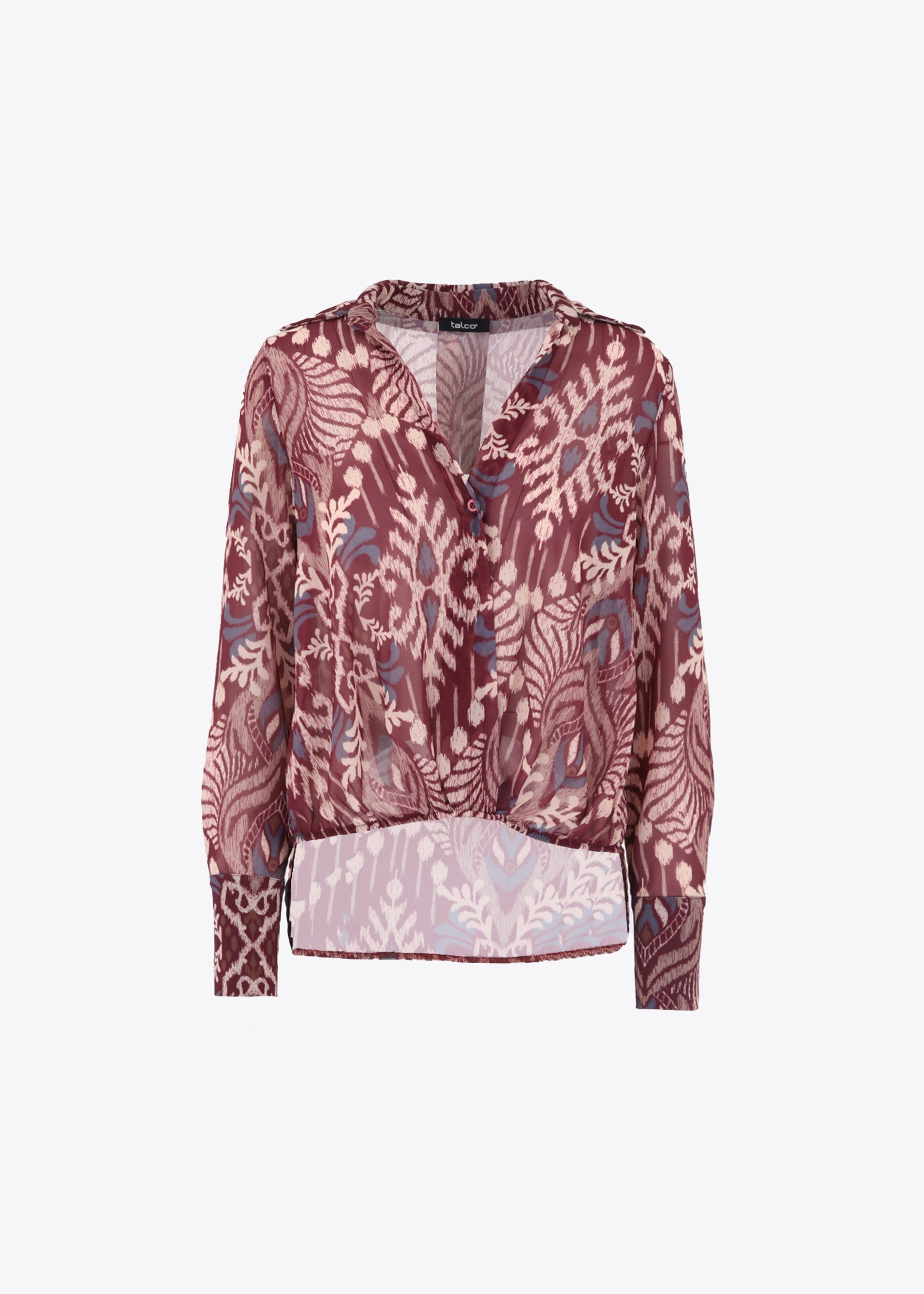 Camicia in georgette fantasia - FW23