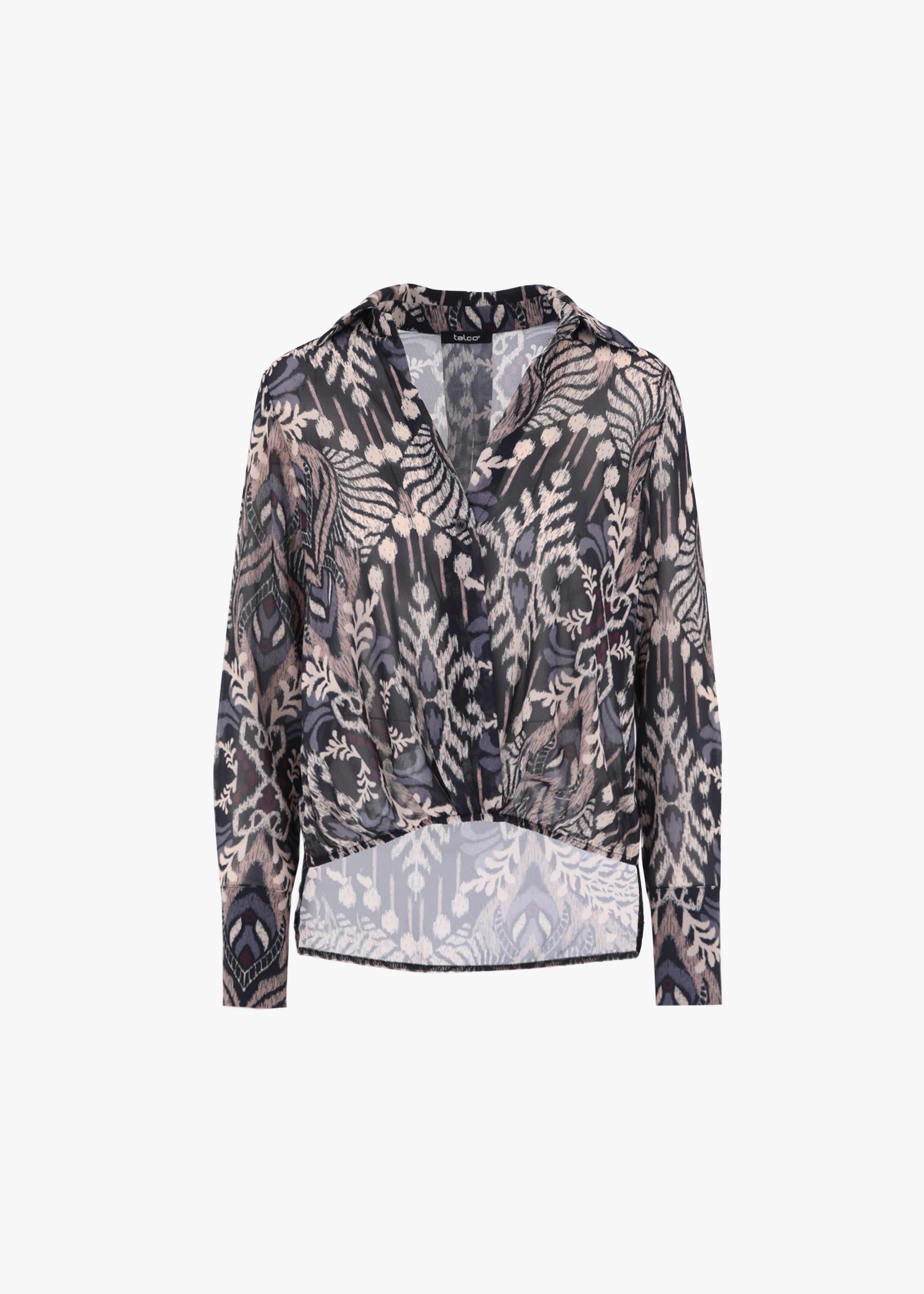 Camicia in georgette fantasia - FW23