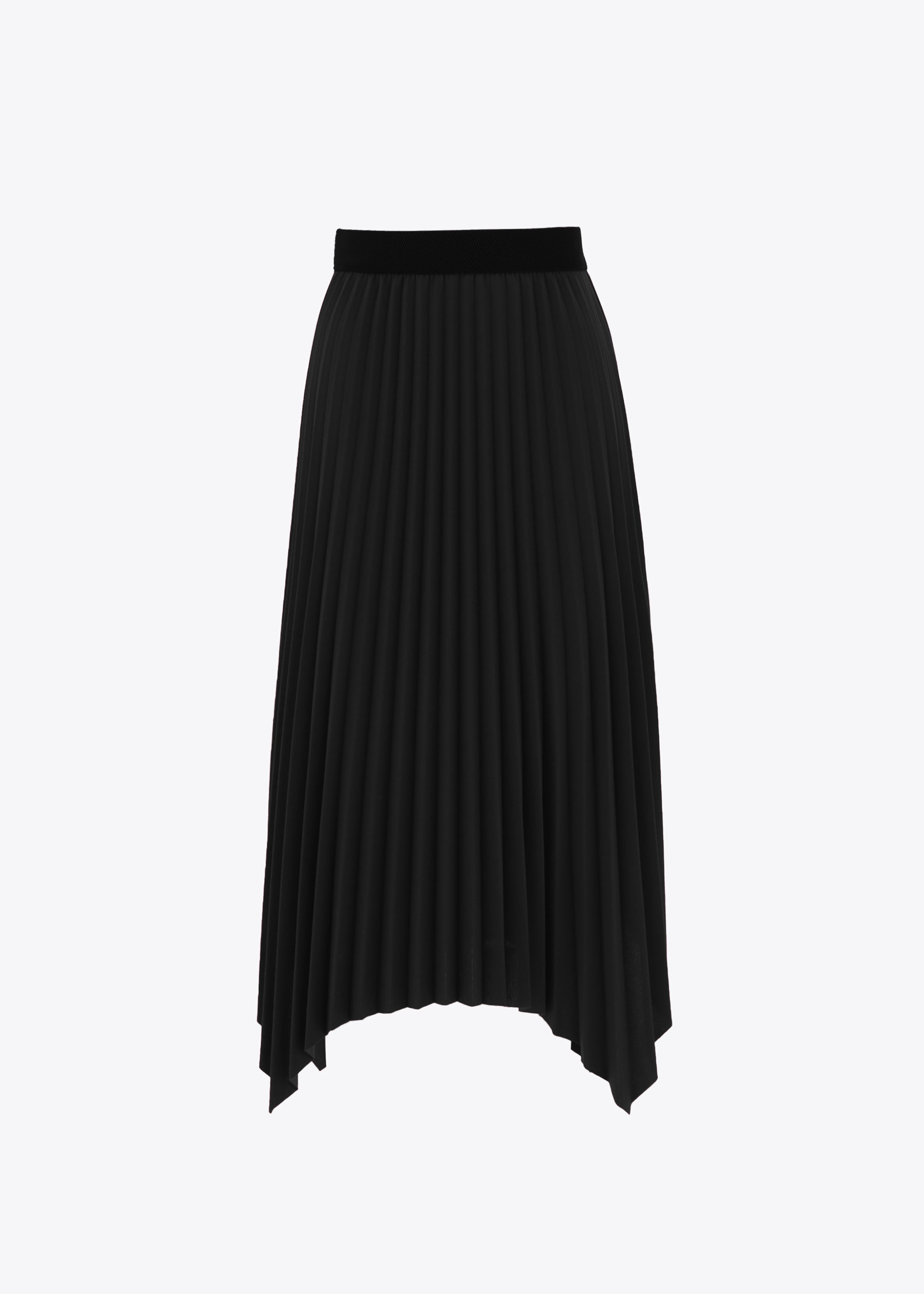 Gonna plissè in scuba crepe - FW23