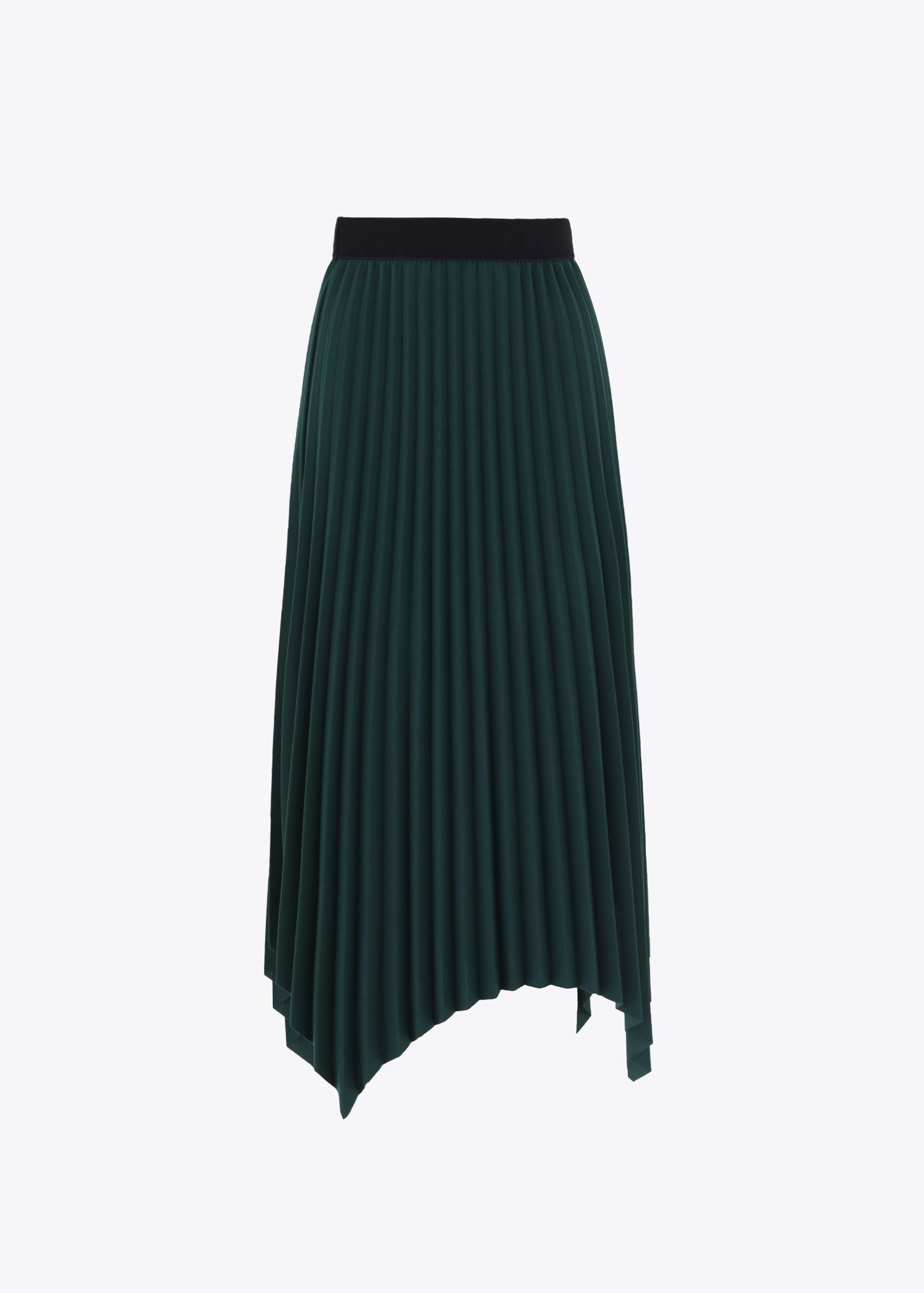 Gonna plissè in scuba crepe - FW23