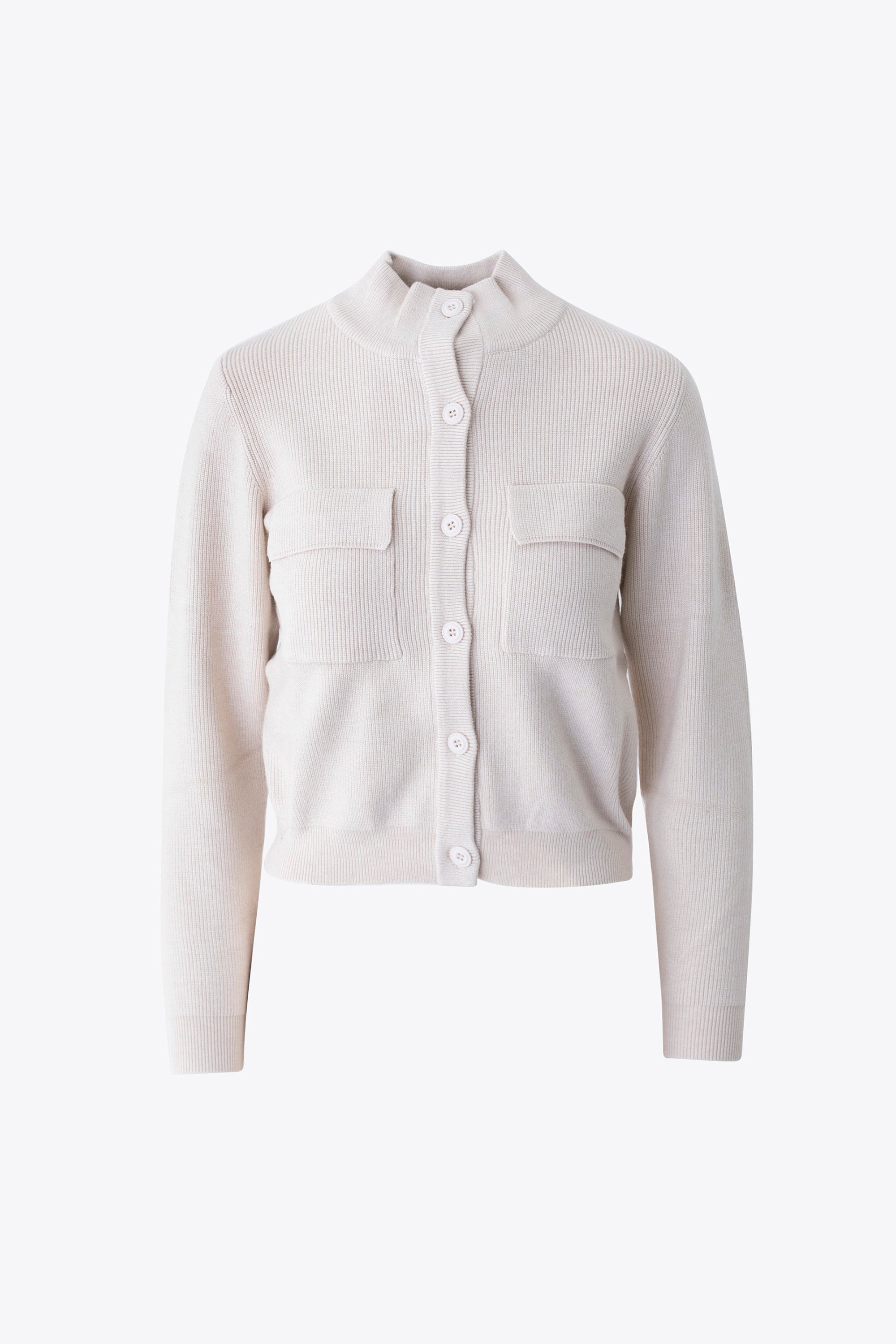 Bomber in maglia con tasche - FW26