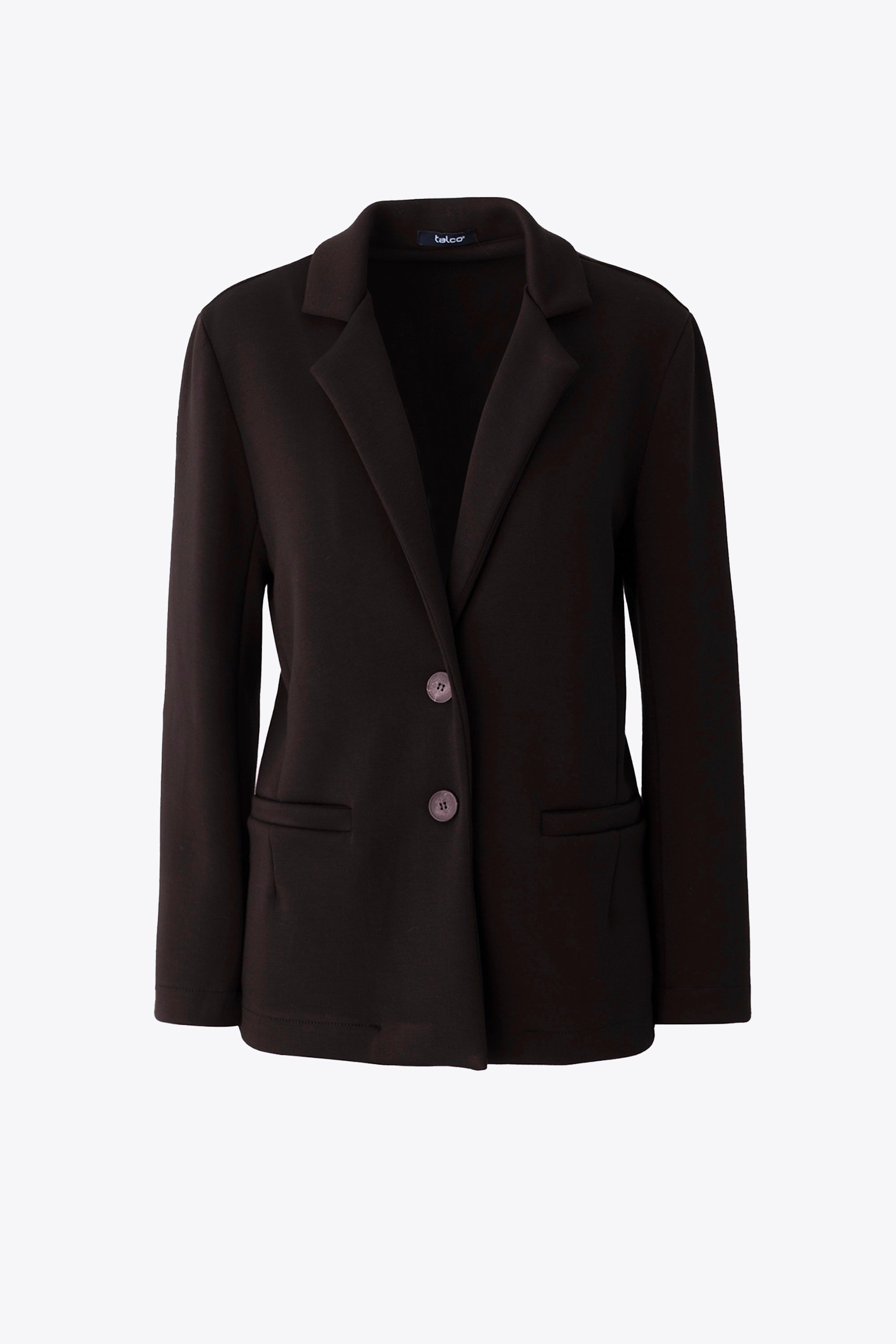 Blazer over in cotone elasticizzato - FW26