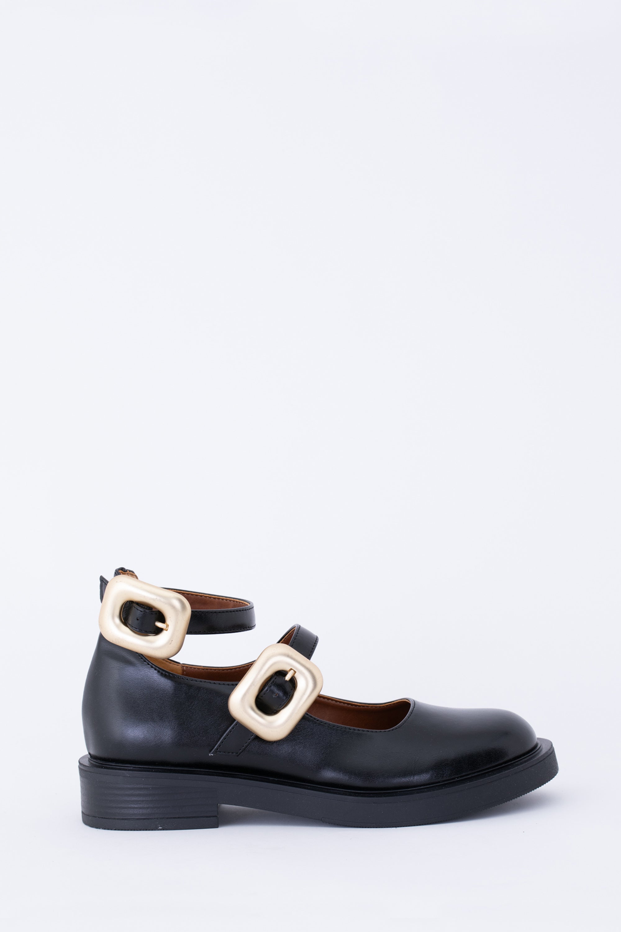 Scarpa Mary Jane bassa con doppia fibbia - FW25