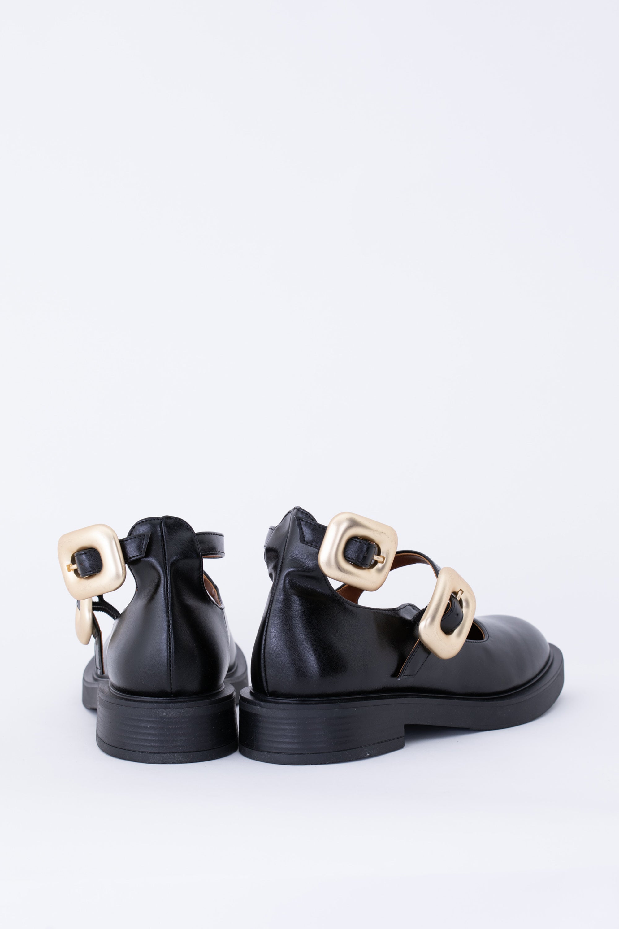 Scarpa Mary Jane bassa con doppia fibbia - FW25