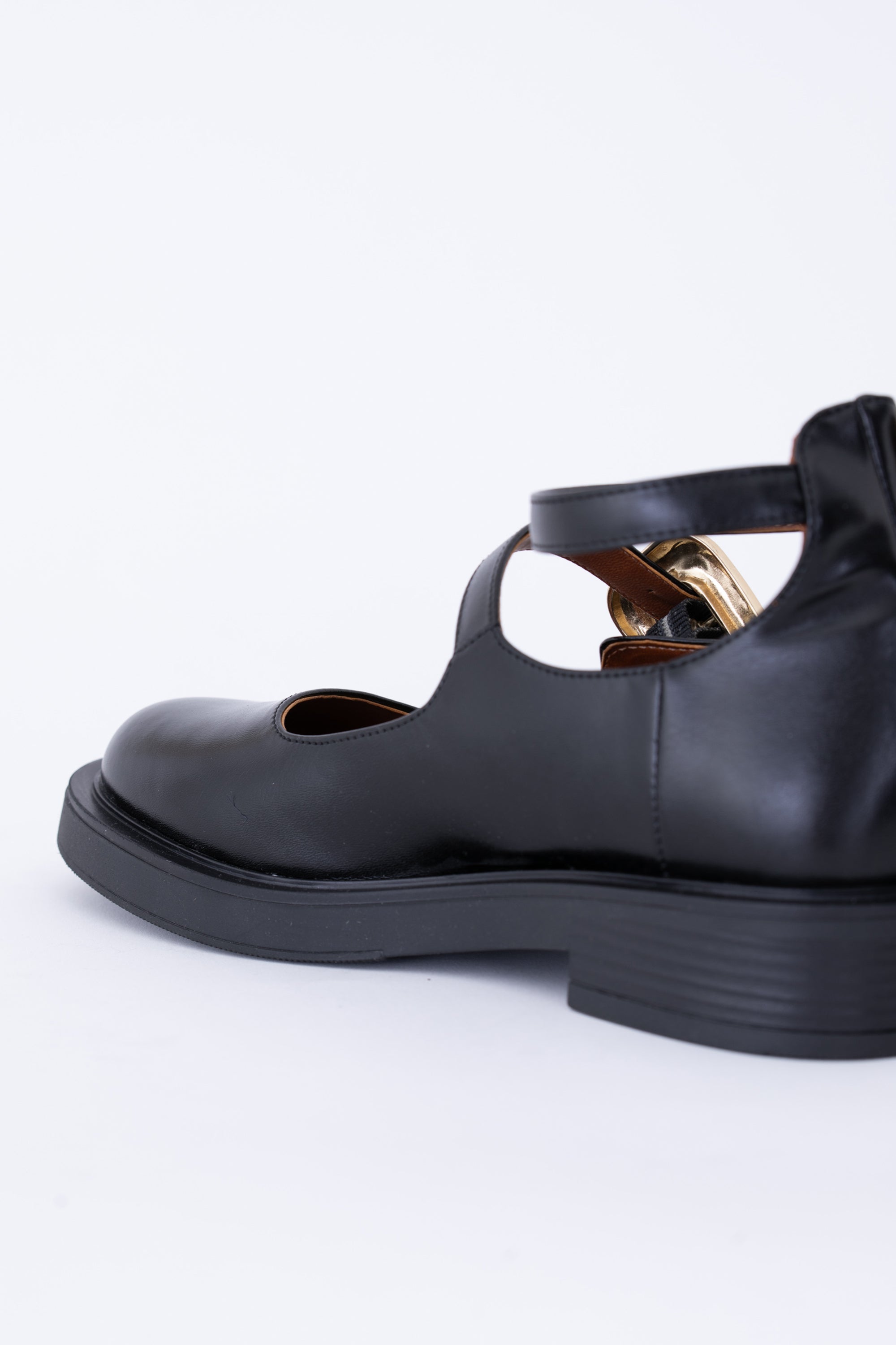 Scarpa Mary Jane bassa con doppia fibbia - FW25