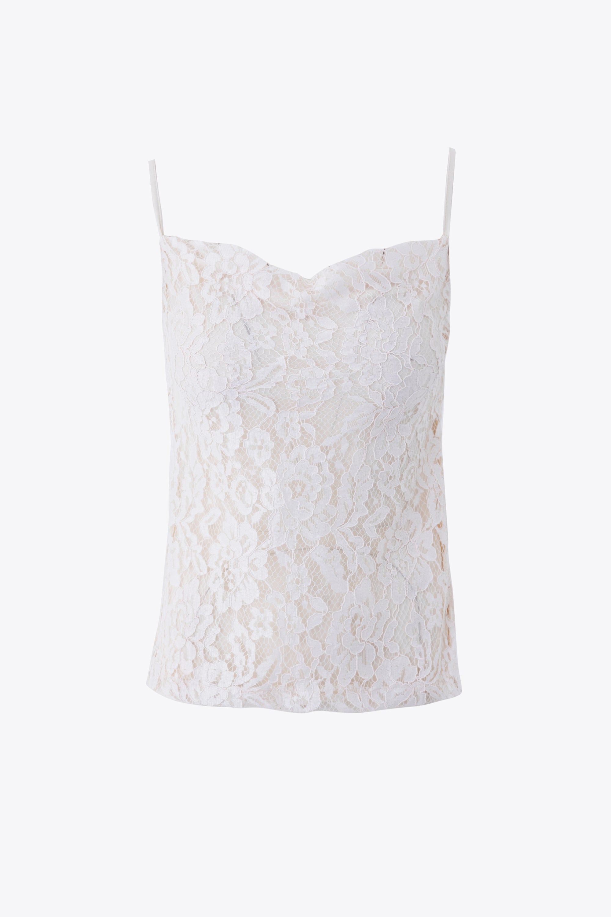Top in pizzo macramè - PE25