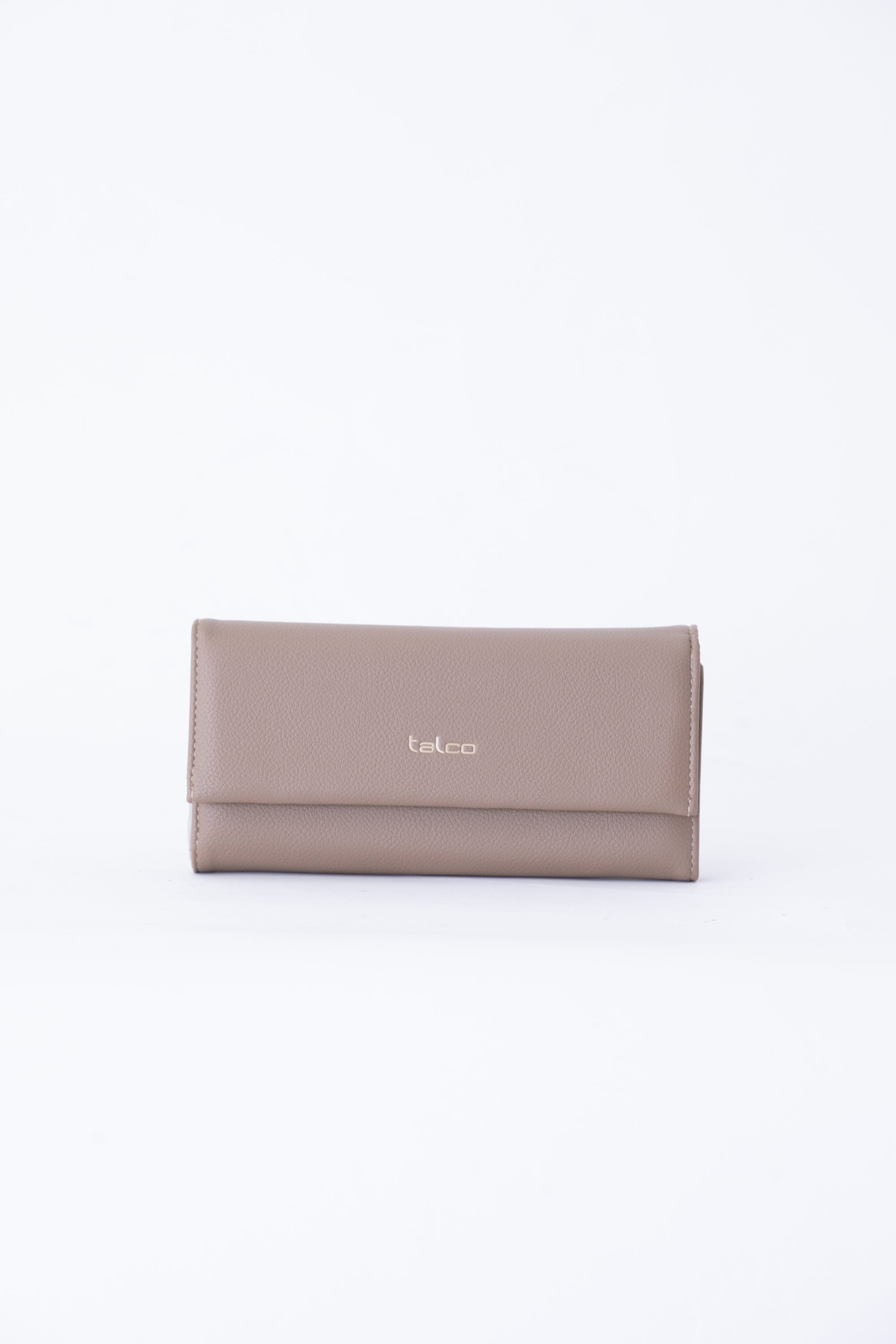 Portafoglio in similpelle con patta - FW26