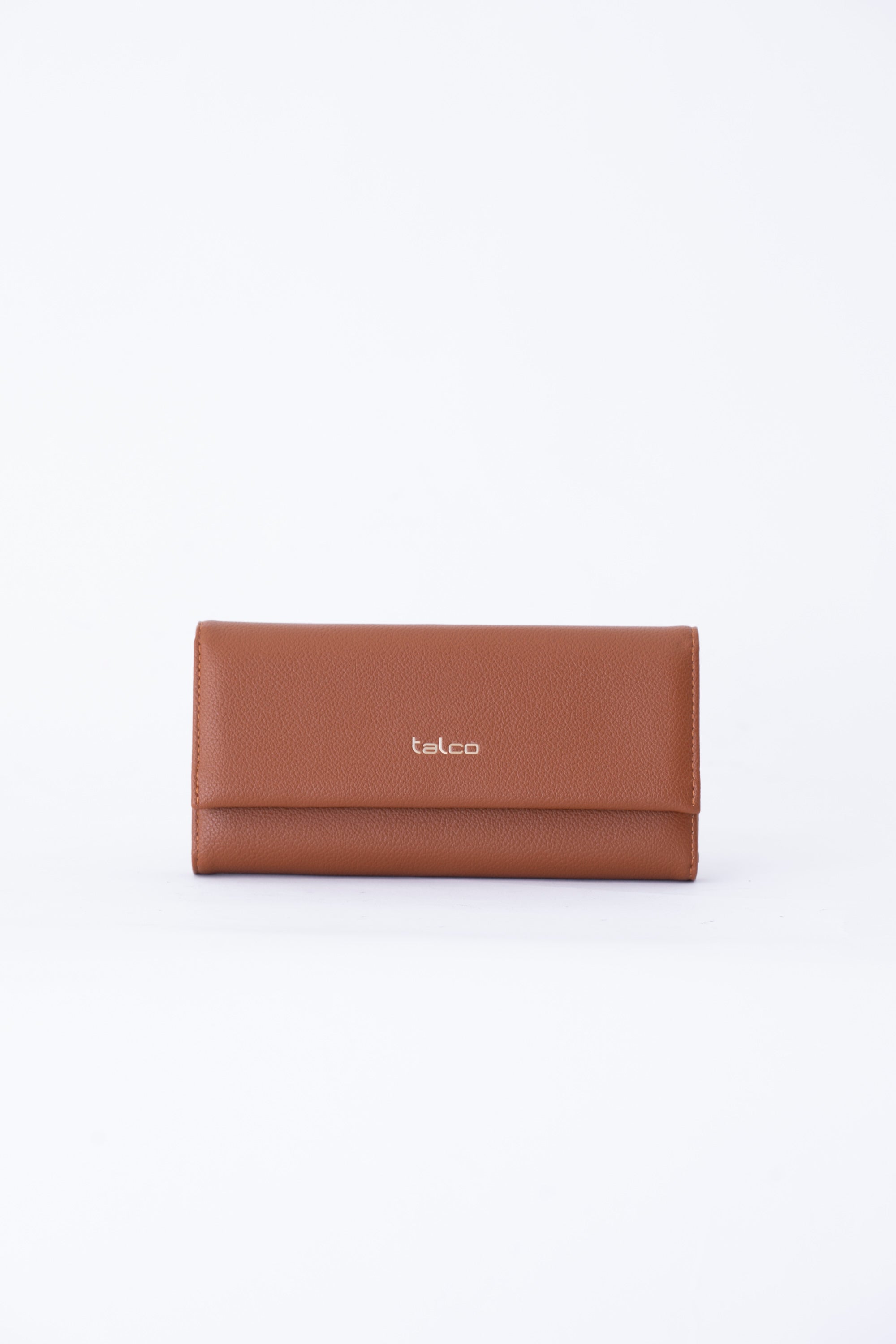 Portafoglio in similpelle con patta - FW26