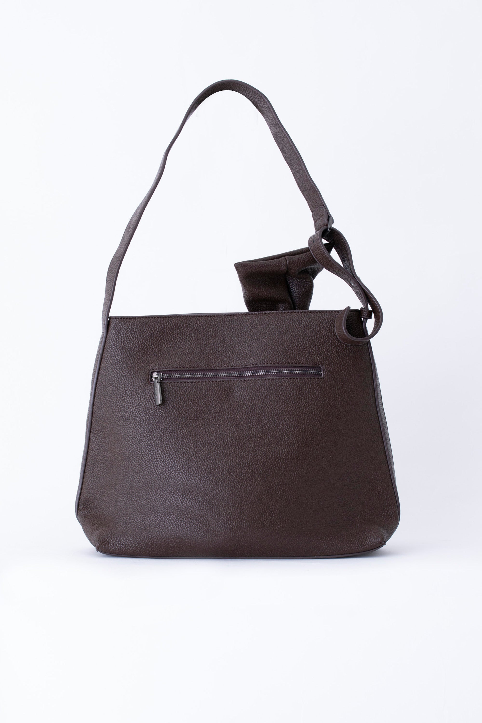 Shopper con maxi fiocco in similpelle - FW26