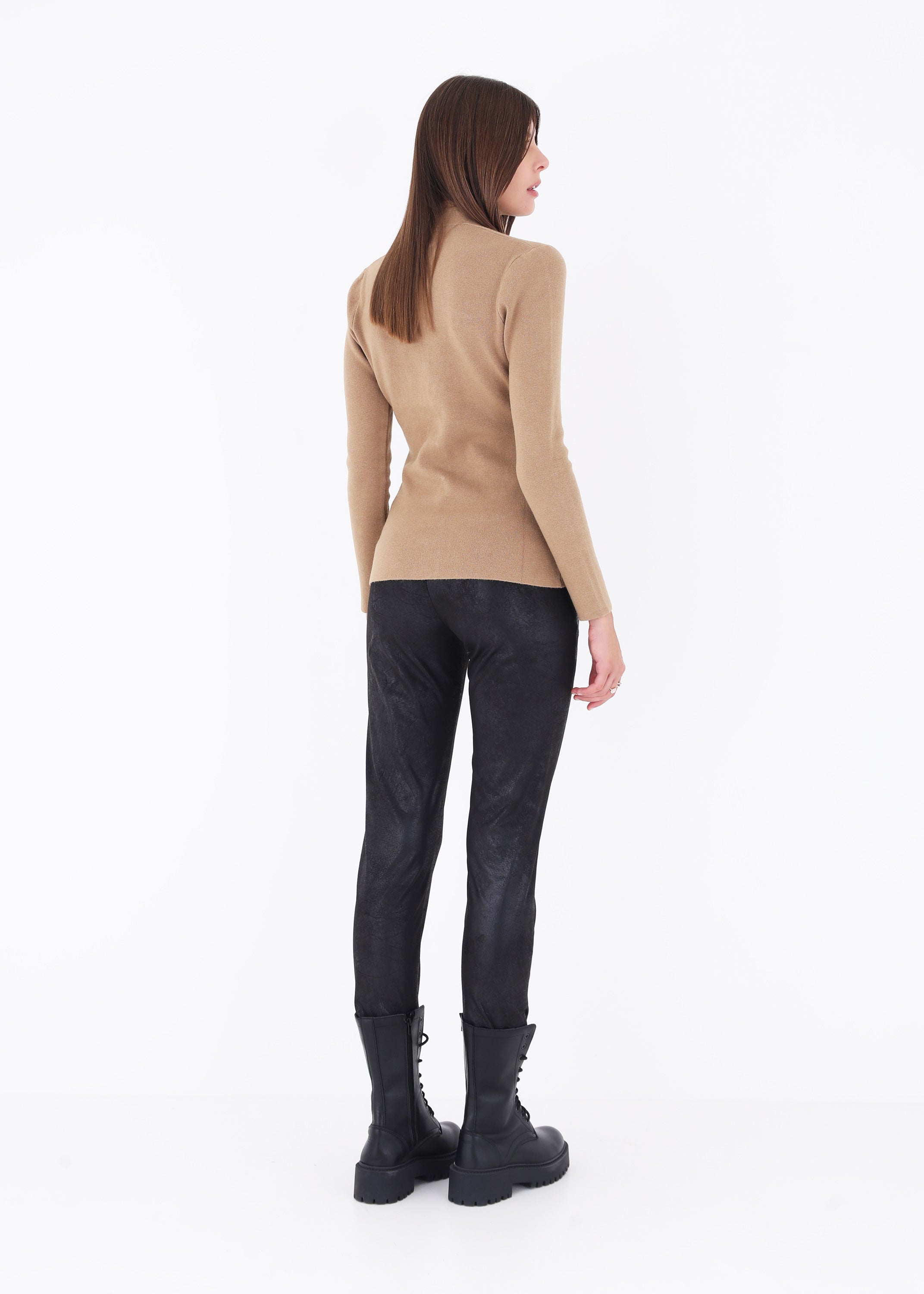 Giacca in maglia con bottoni military - FW23