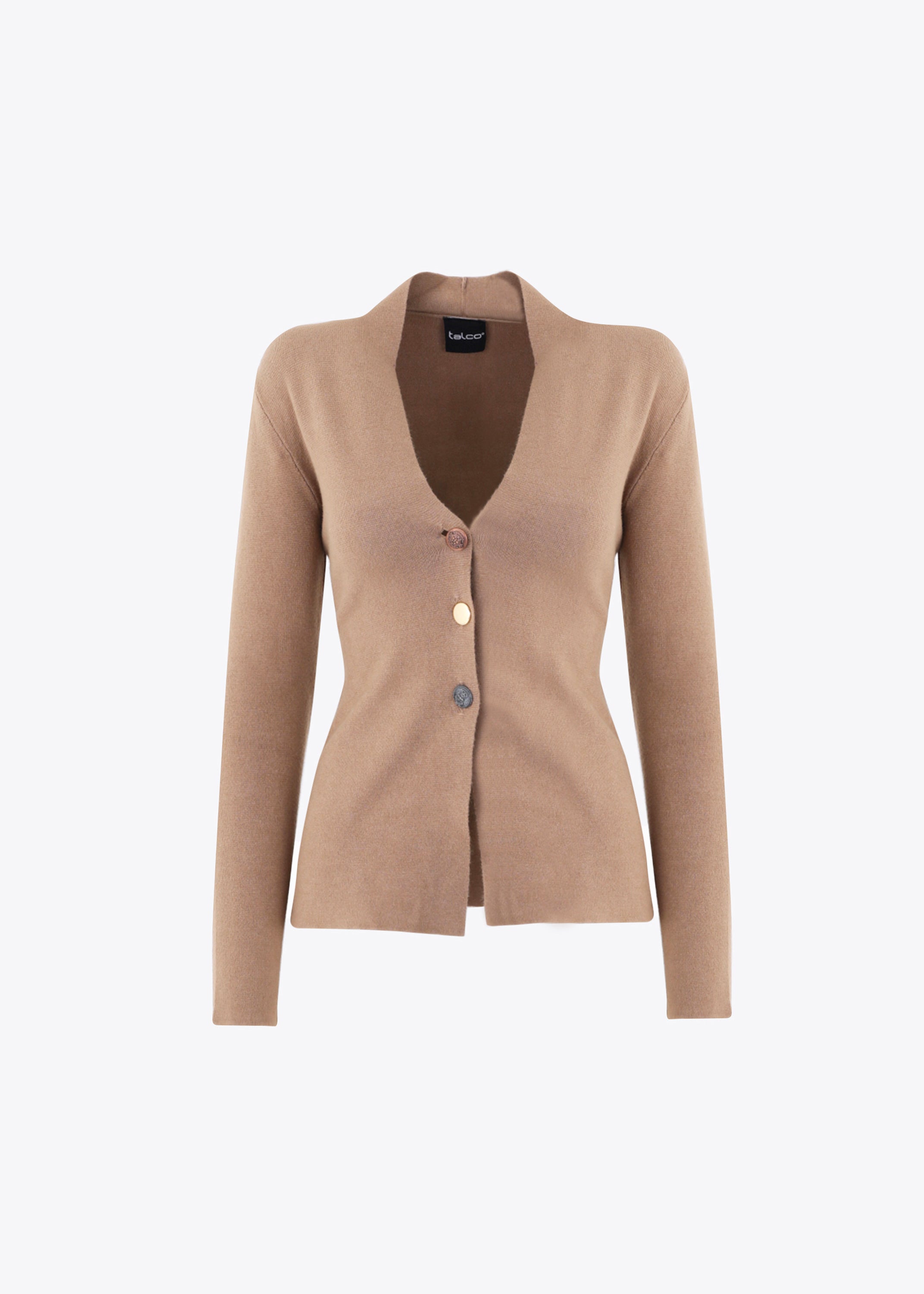Giacca in maglia con bottoni military - FW23
