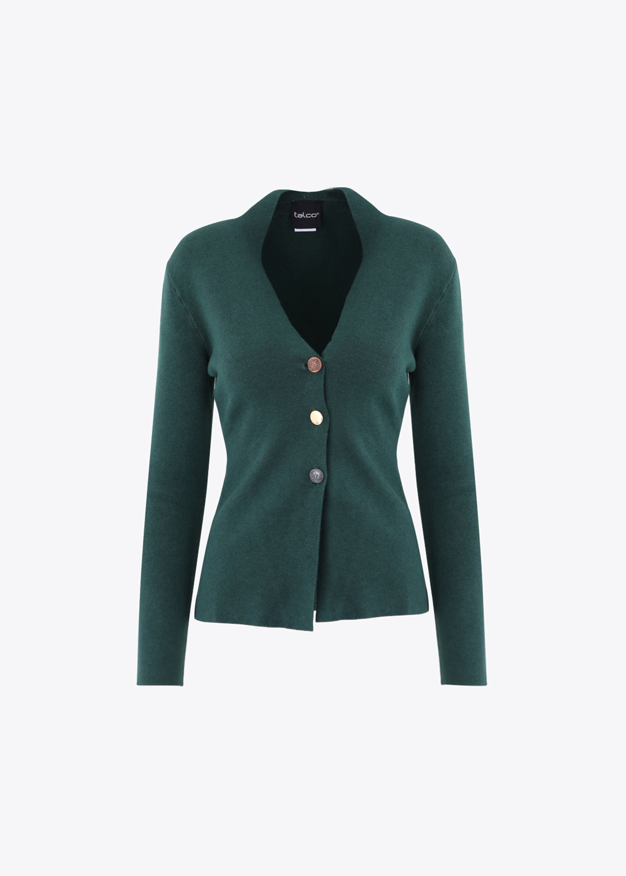 Giacca in maglia con bottoni military - FW23