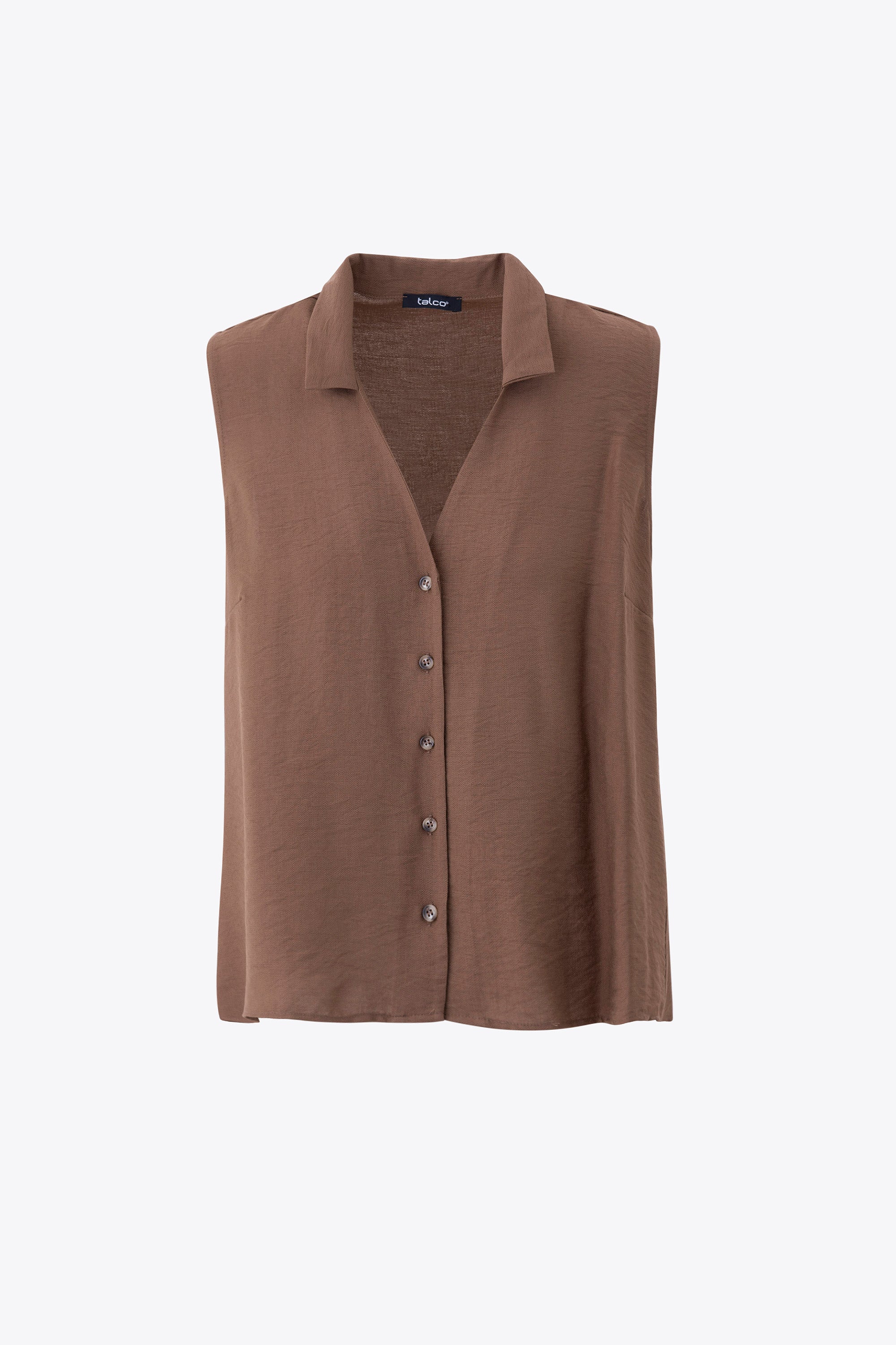 Camicia in viscosa effetto mosso - PE25