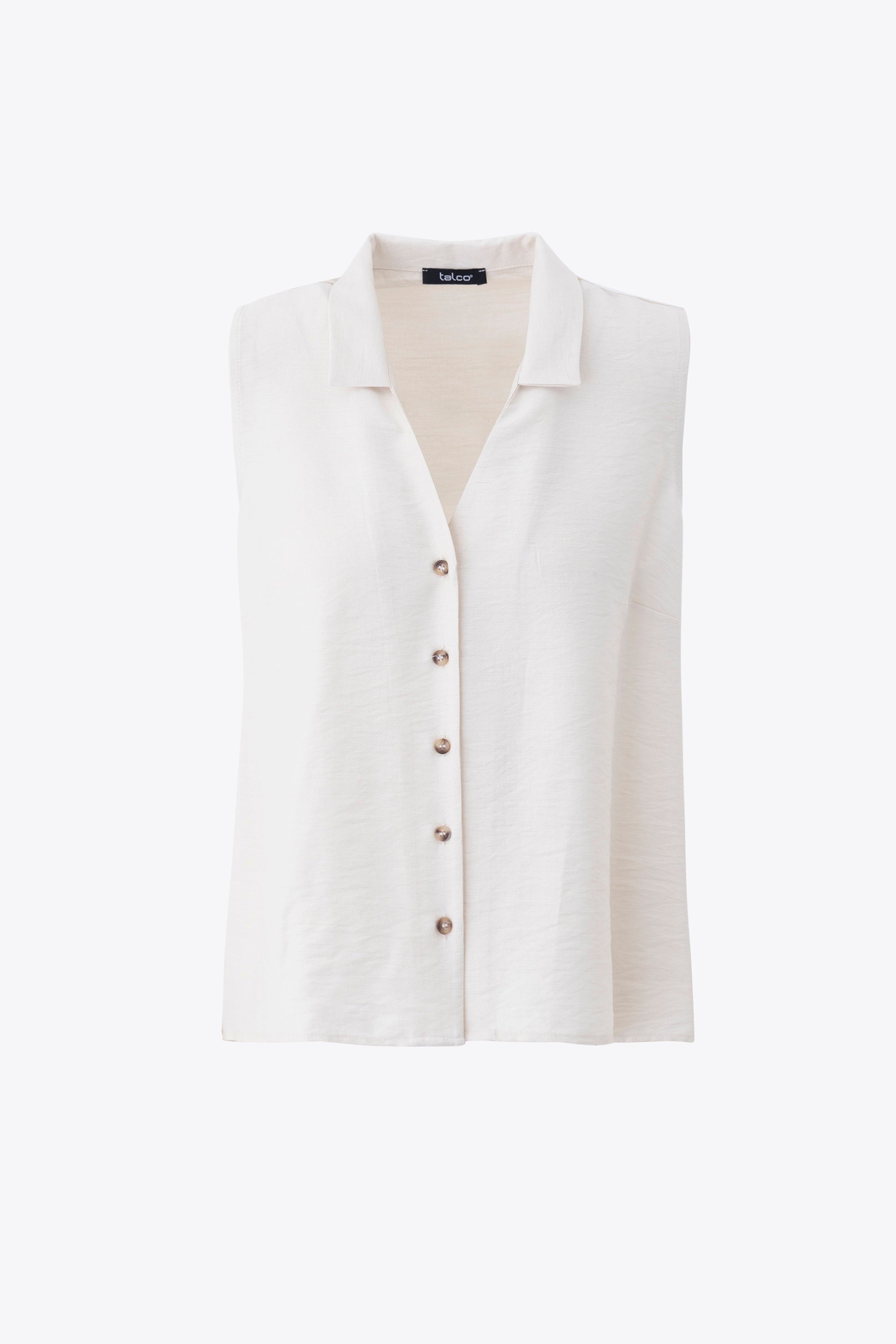 Camicia in viscosa effetto mosso - PE25