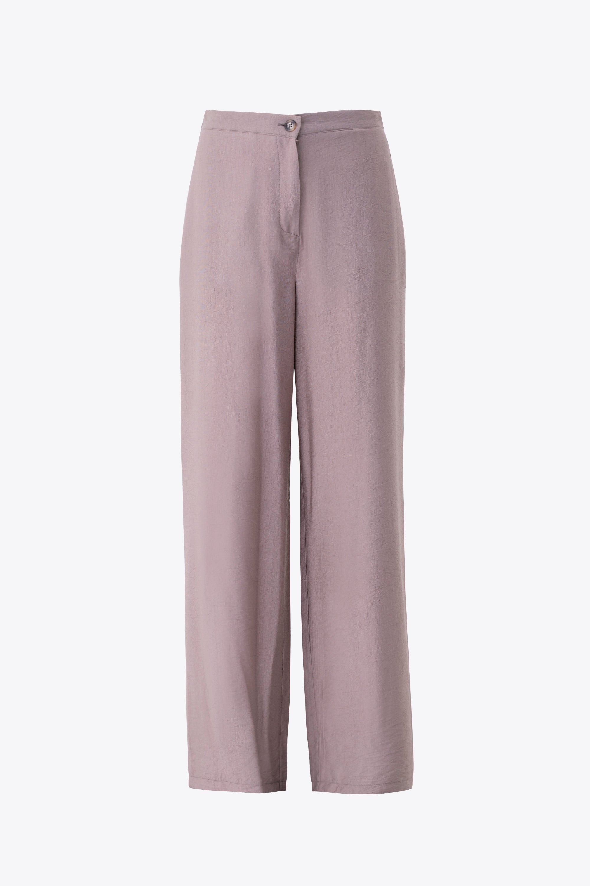 Pantalone a palazzo in viscosa effetto mosso - PE25