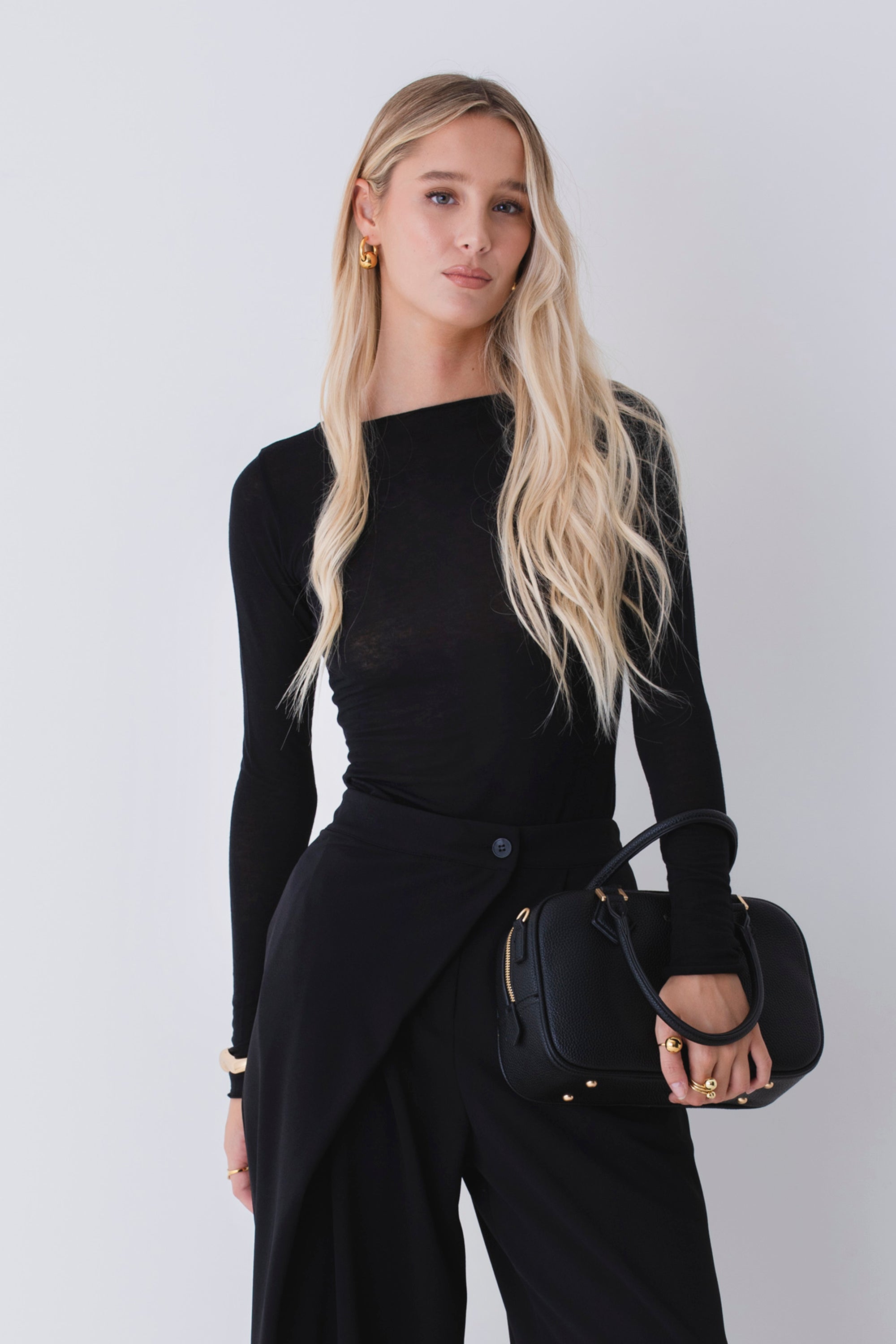 T-shirt in misto cashmere - FW26