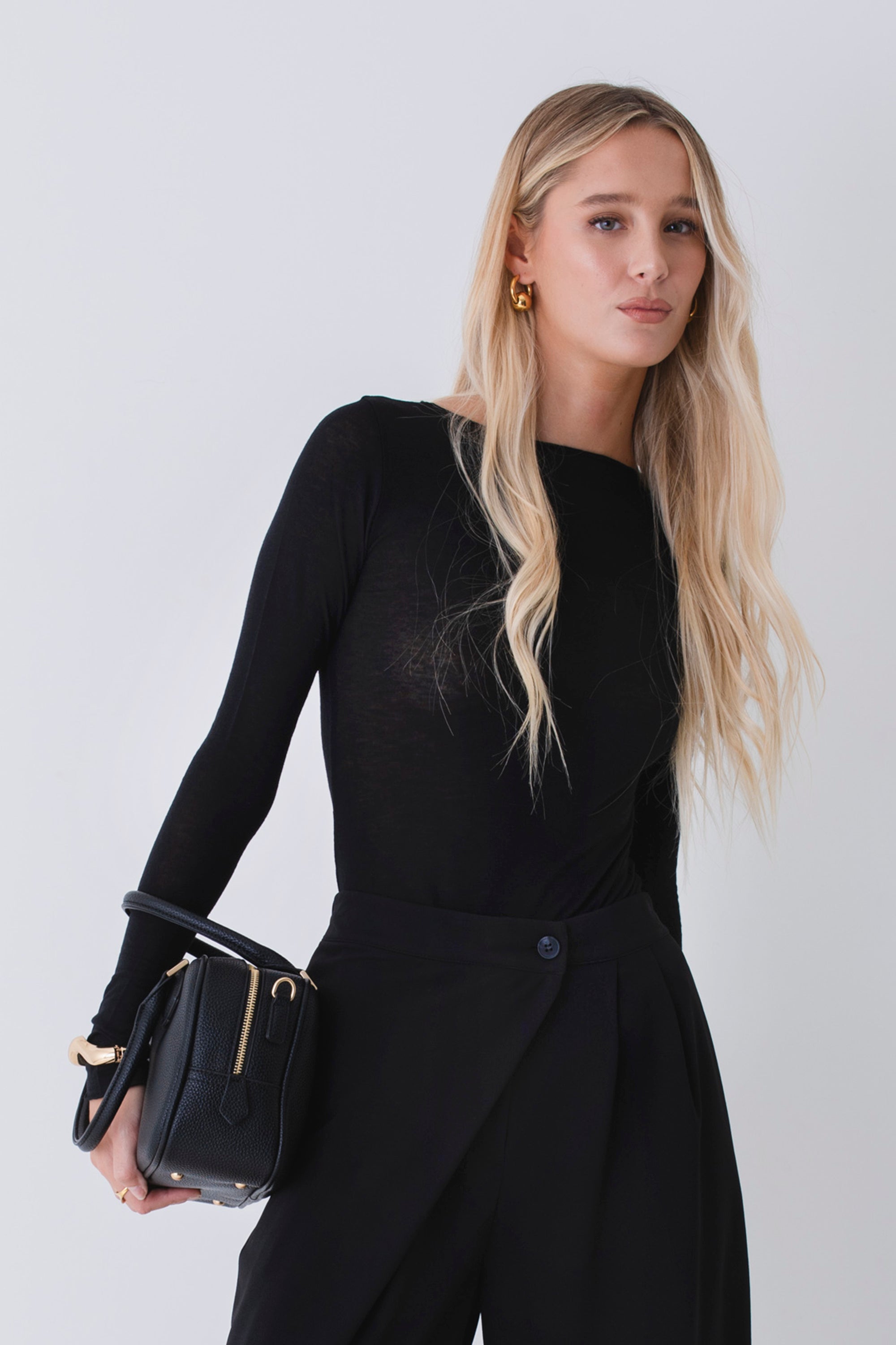 T-shirt in misto cashmere - FW26