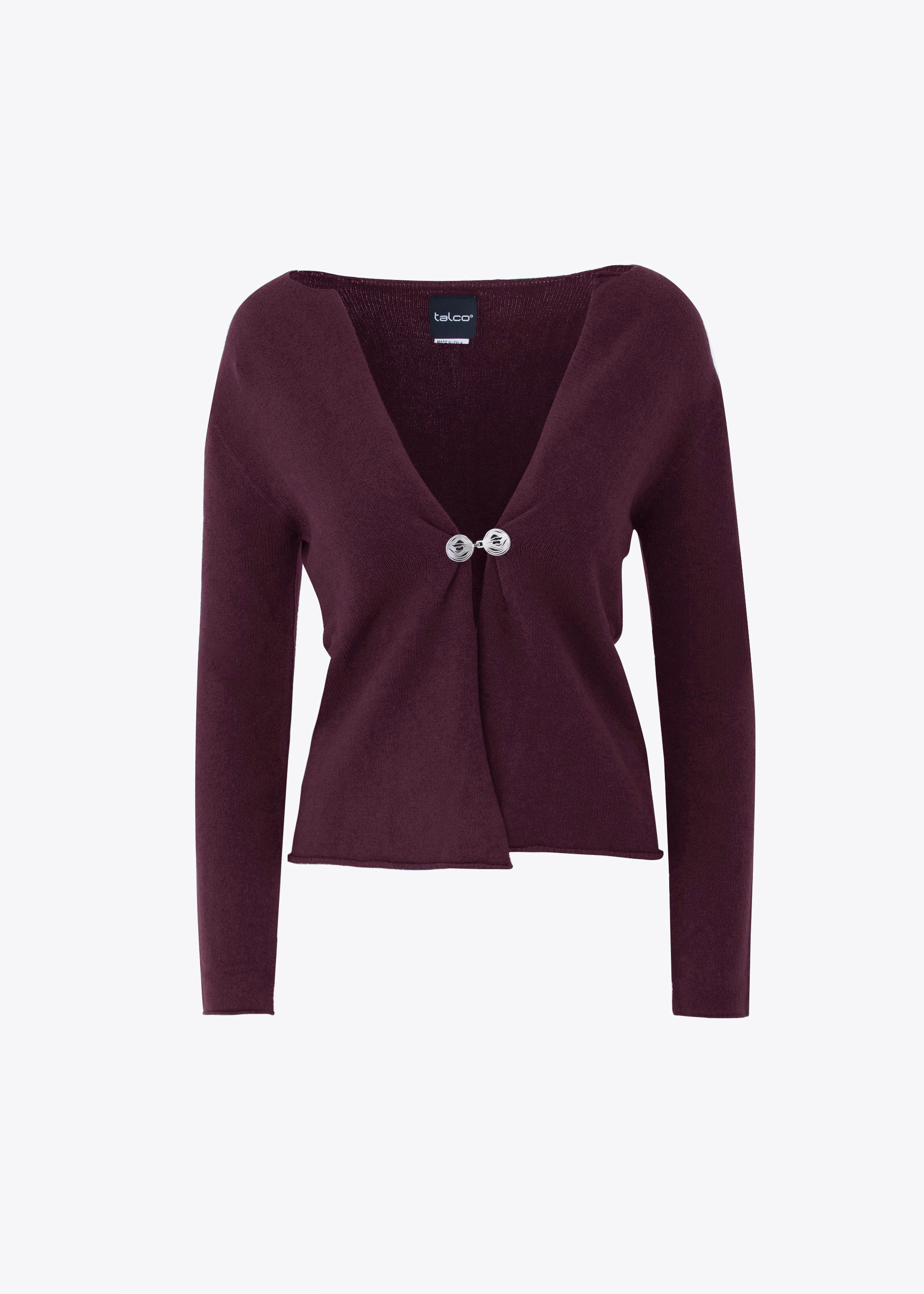 Giacca con gancio in maglia - FW26