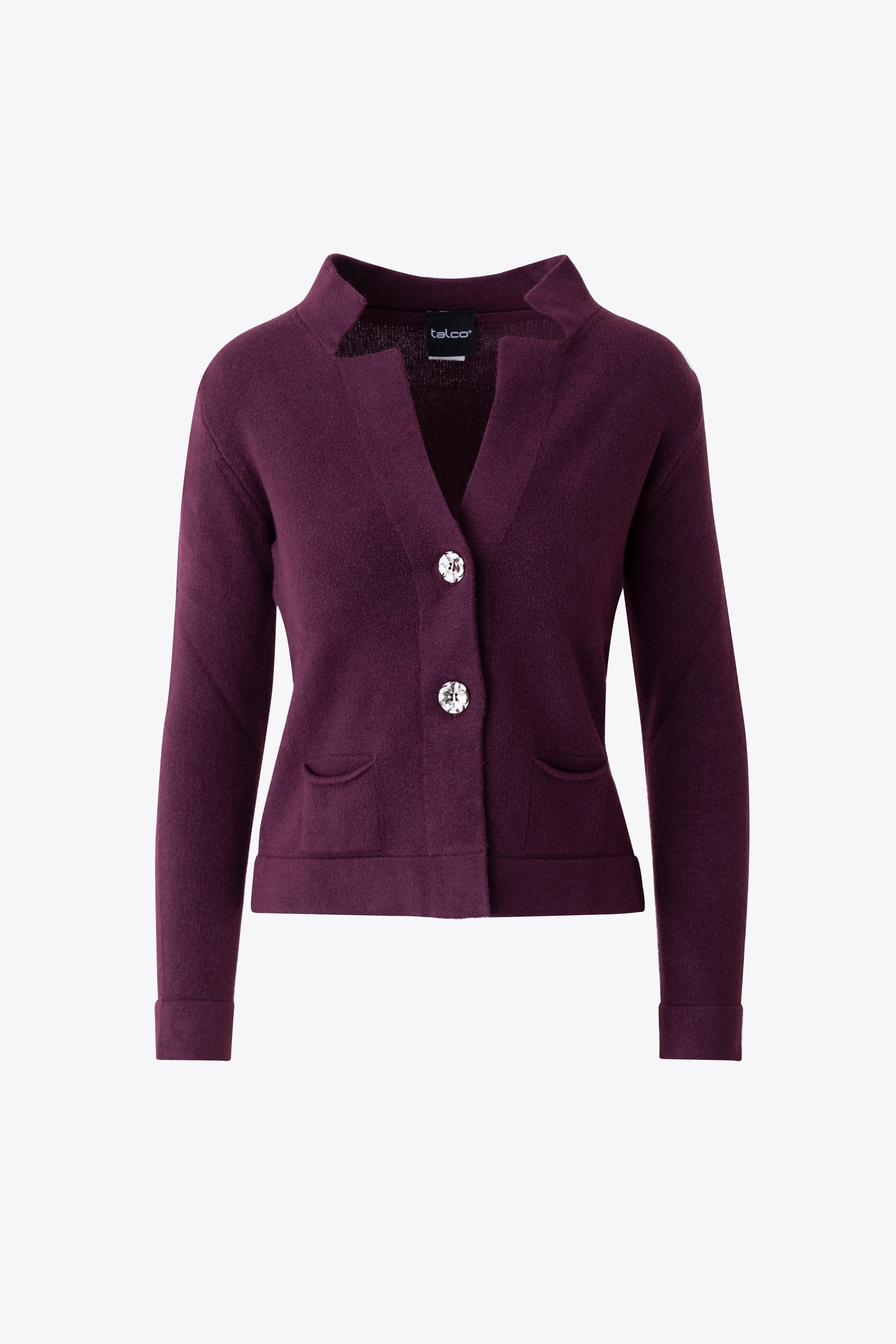 Giacca in maglia con taschine - FW26