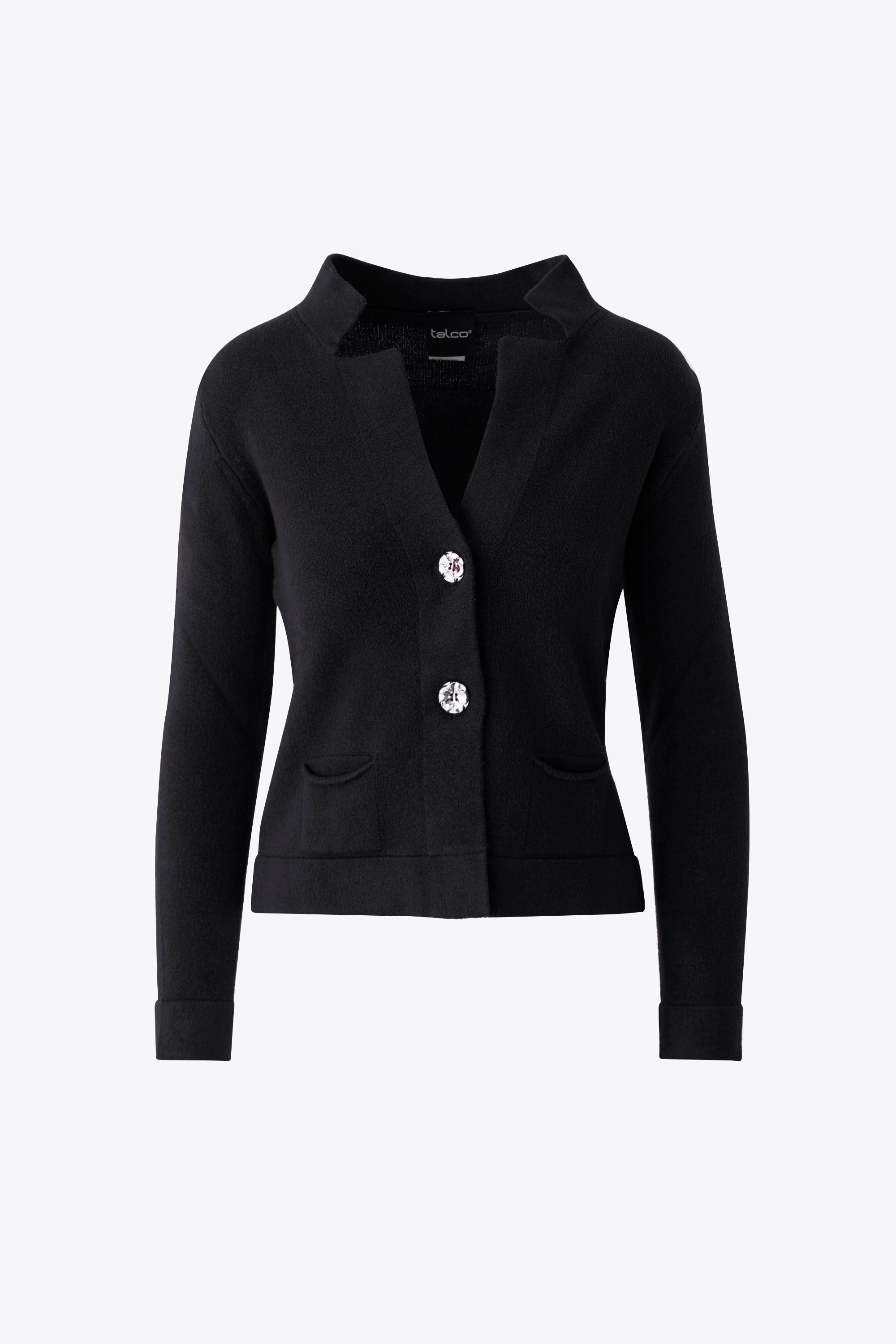 Giacca in maglia con taschine - FW26