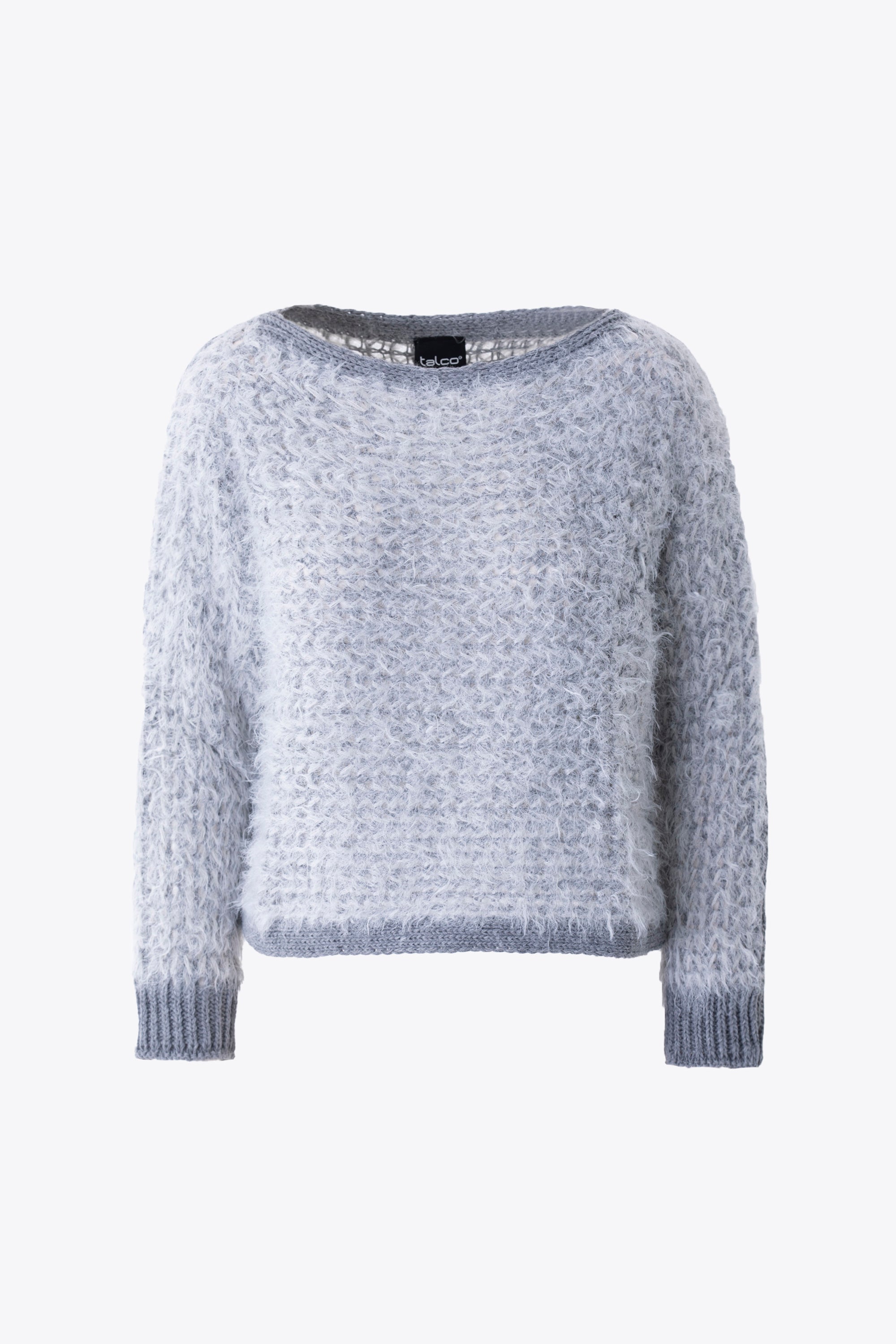 Pullover in maglia effetto pelliccia - FW26