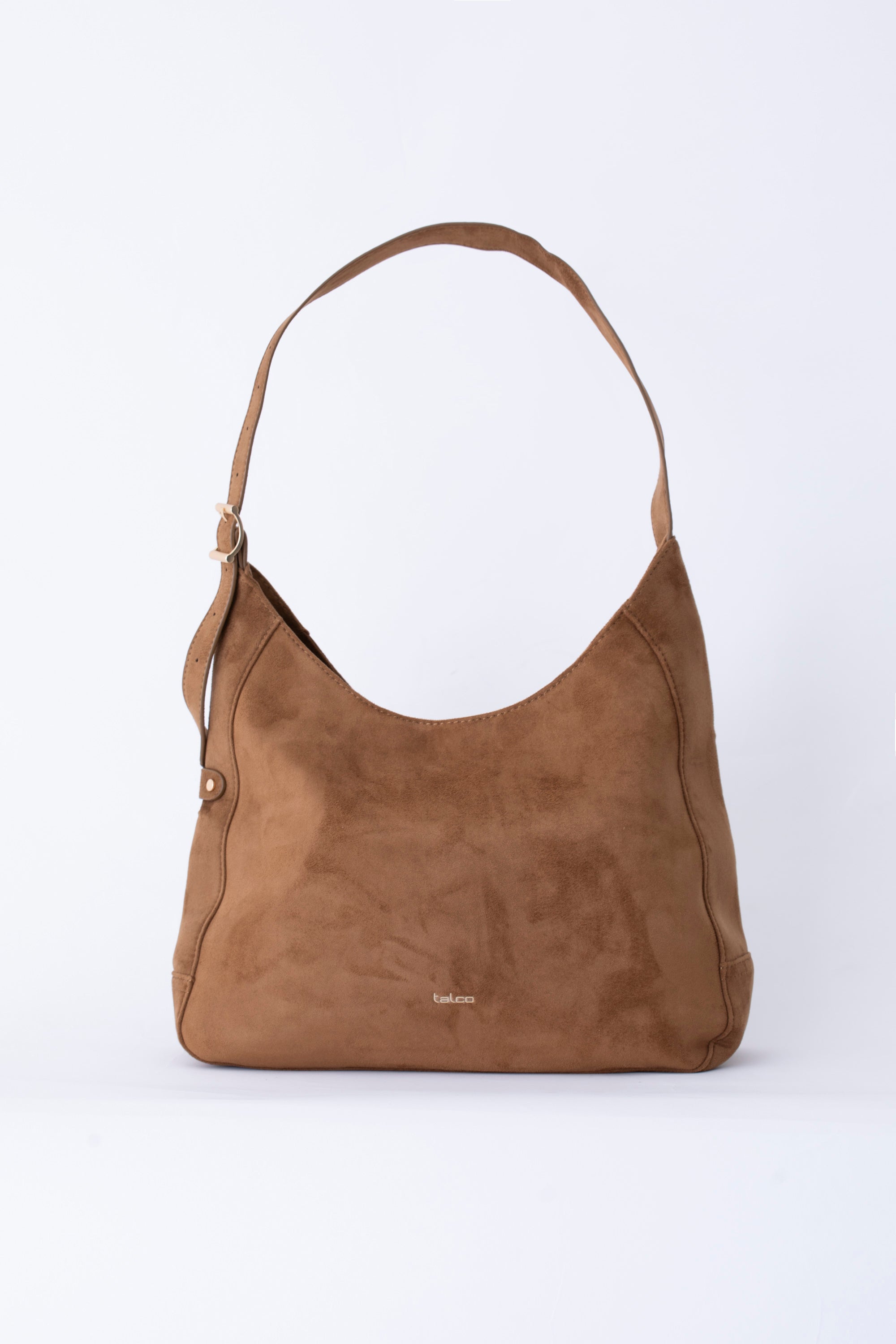 Borsa da spalla effetto camoscio - FW26