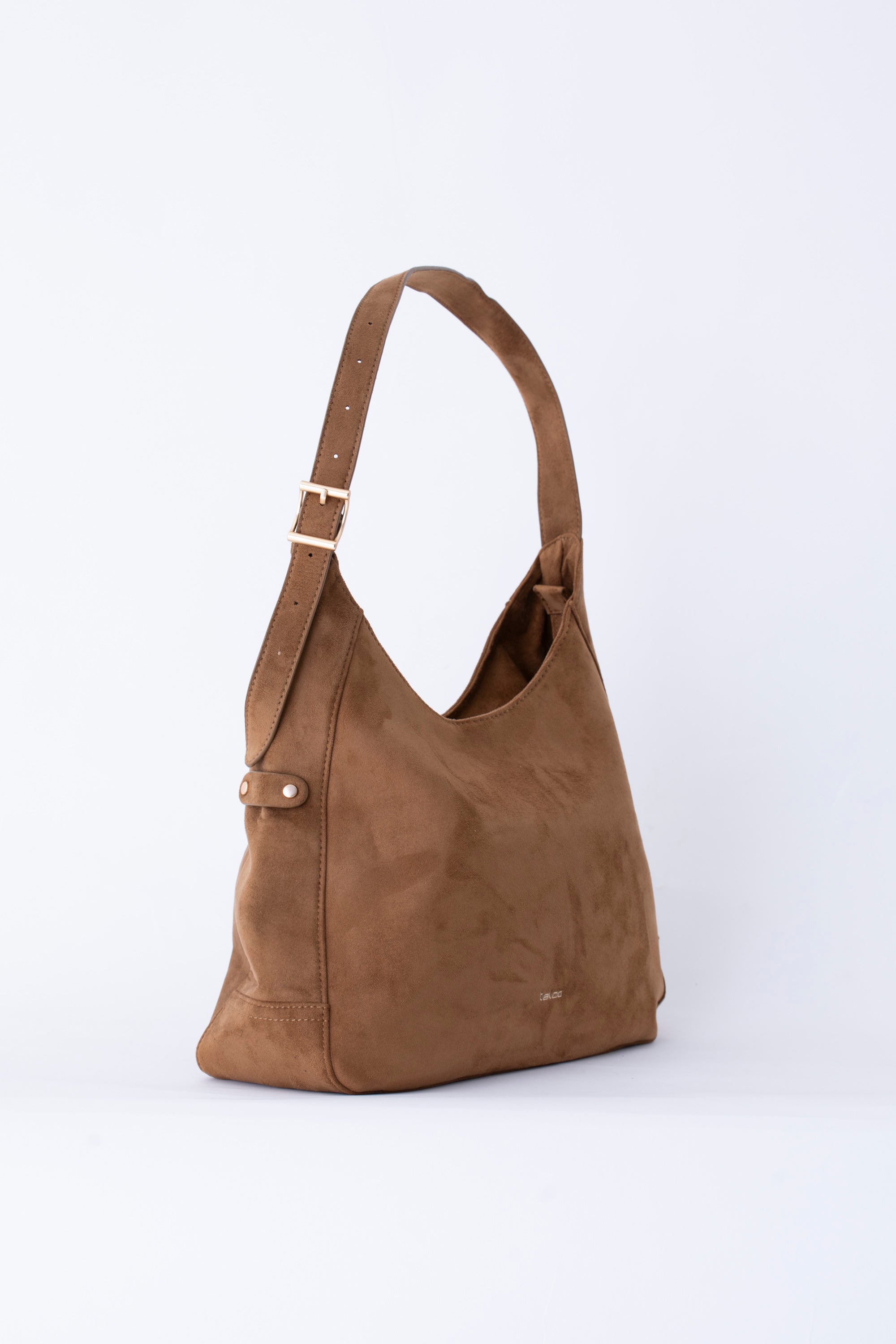 Borsa da spalla effetto camoscio - FW26