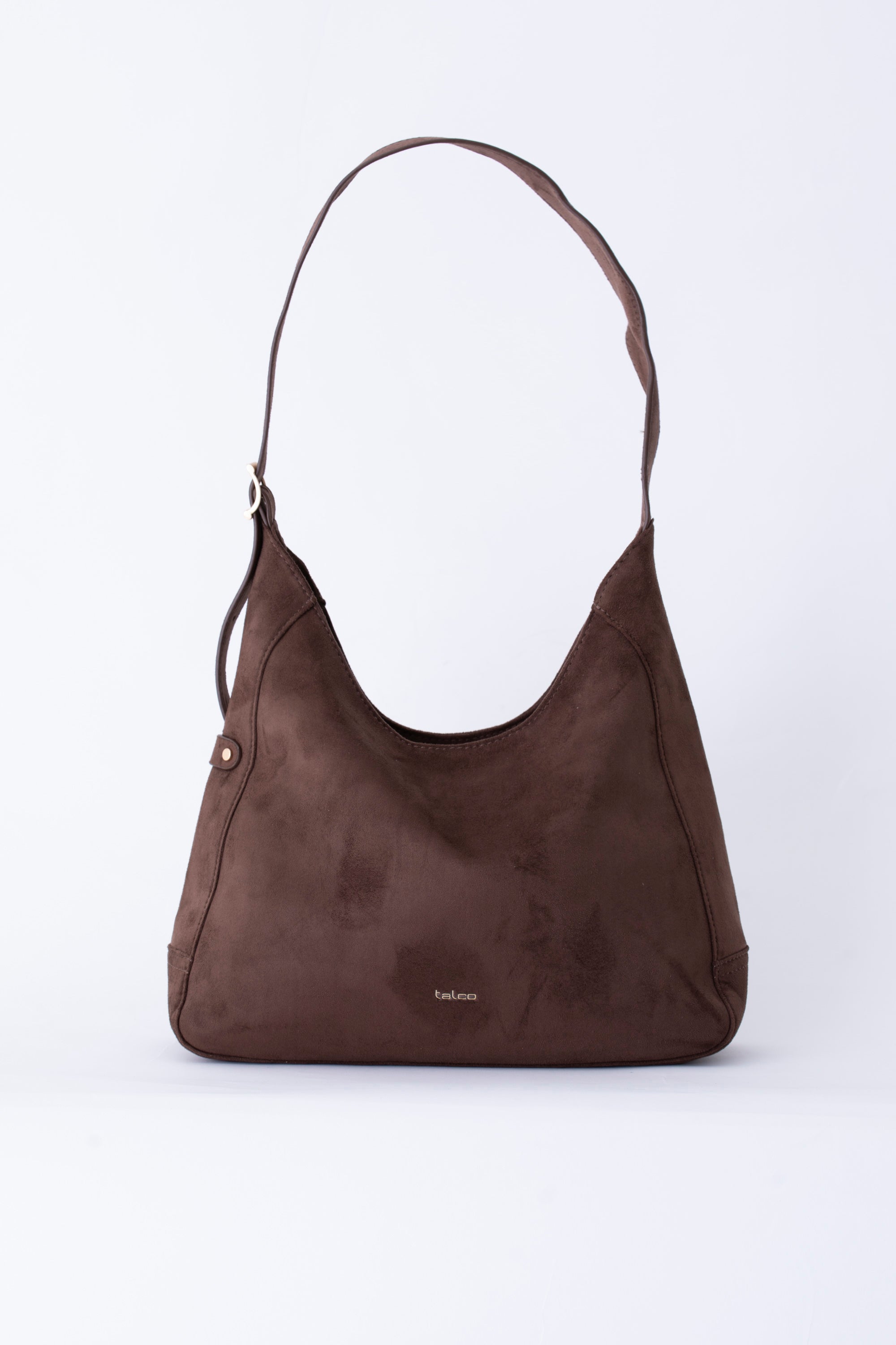 Borsa da spalla effetto camoscio - FW26