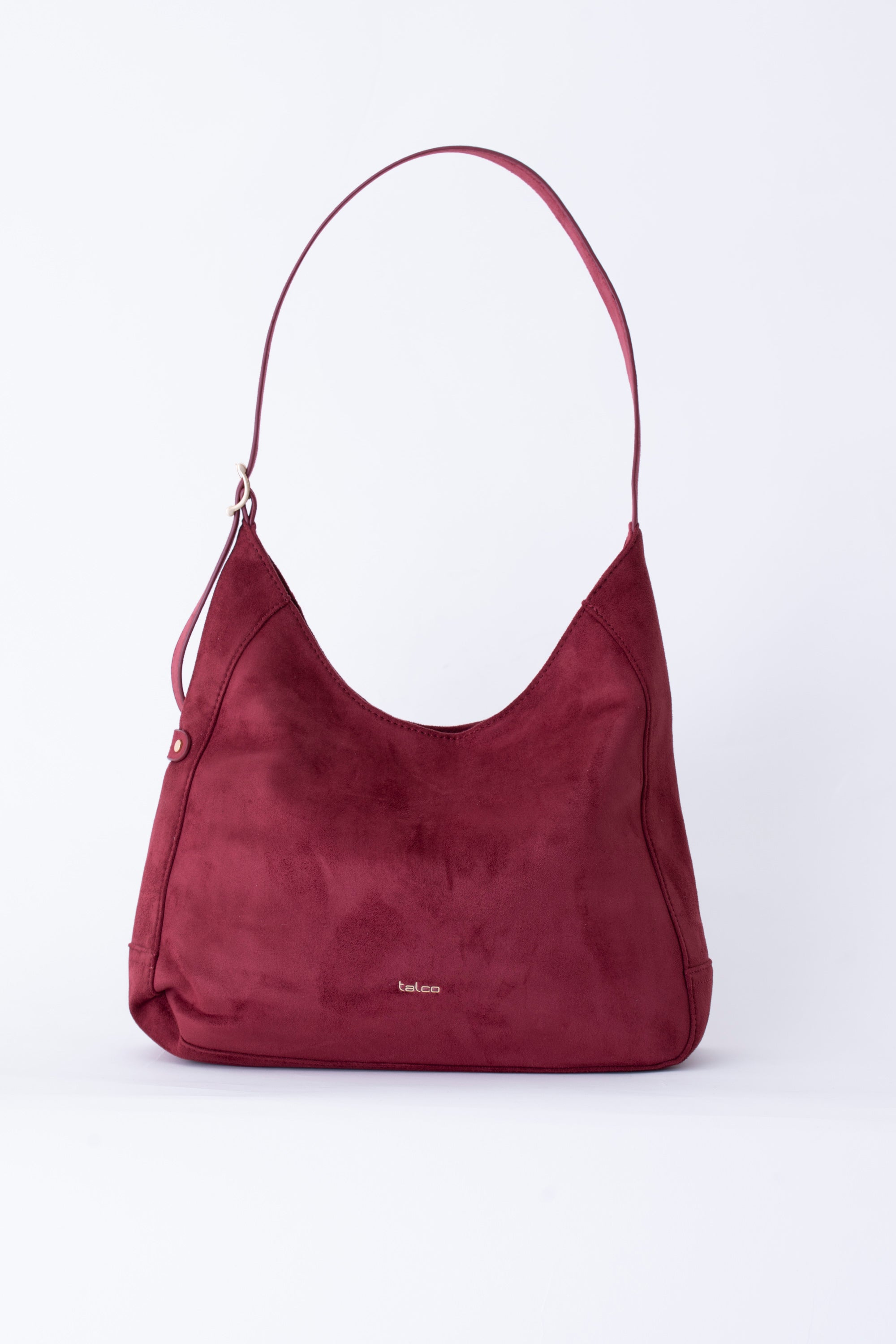 Borsa da spalla effetto camoscio - FW26