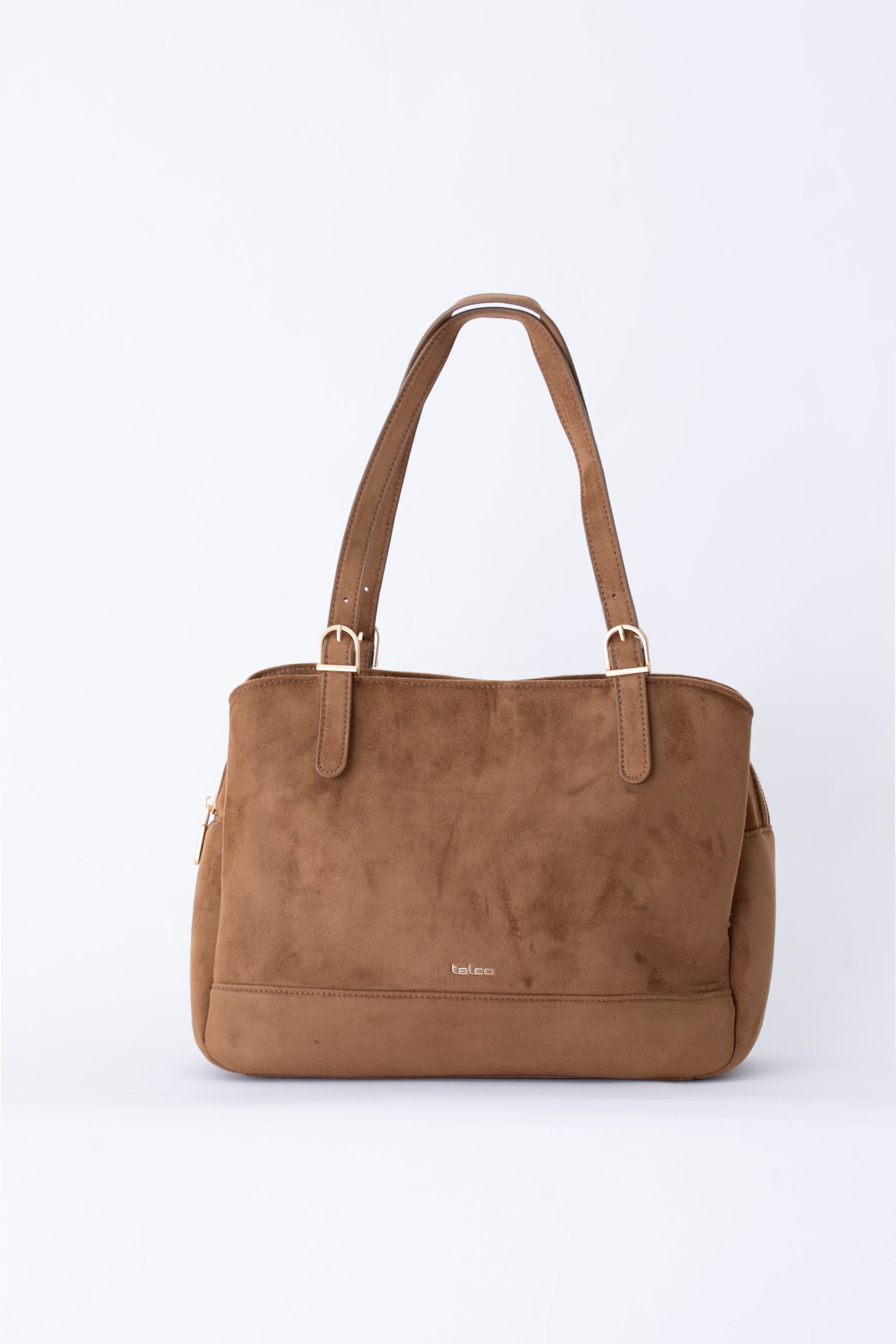 Borsa a bauletto effetto camoscio - FW26