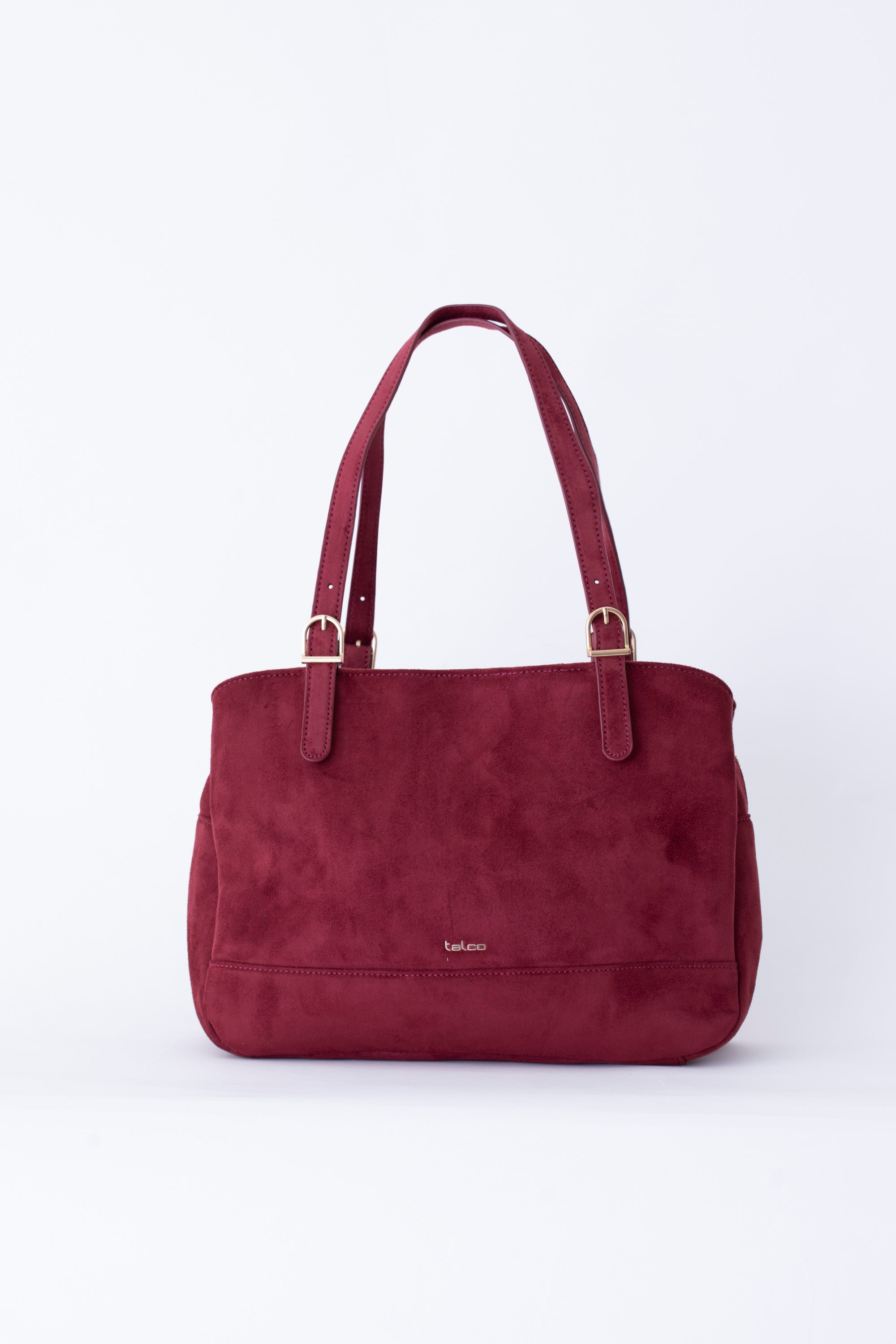 Borsa a bauletto effetto camoscio - FW26