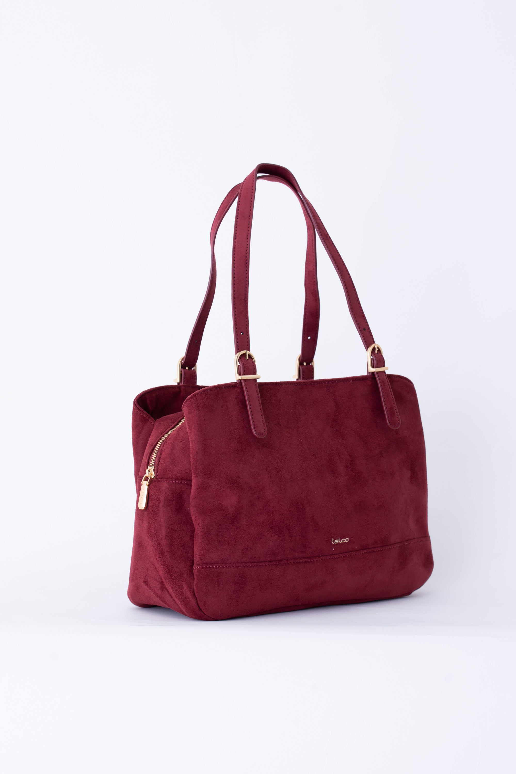 Borsa a bauletto effetto camoscio - FW26