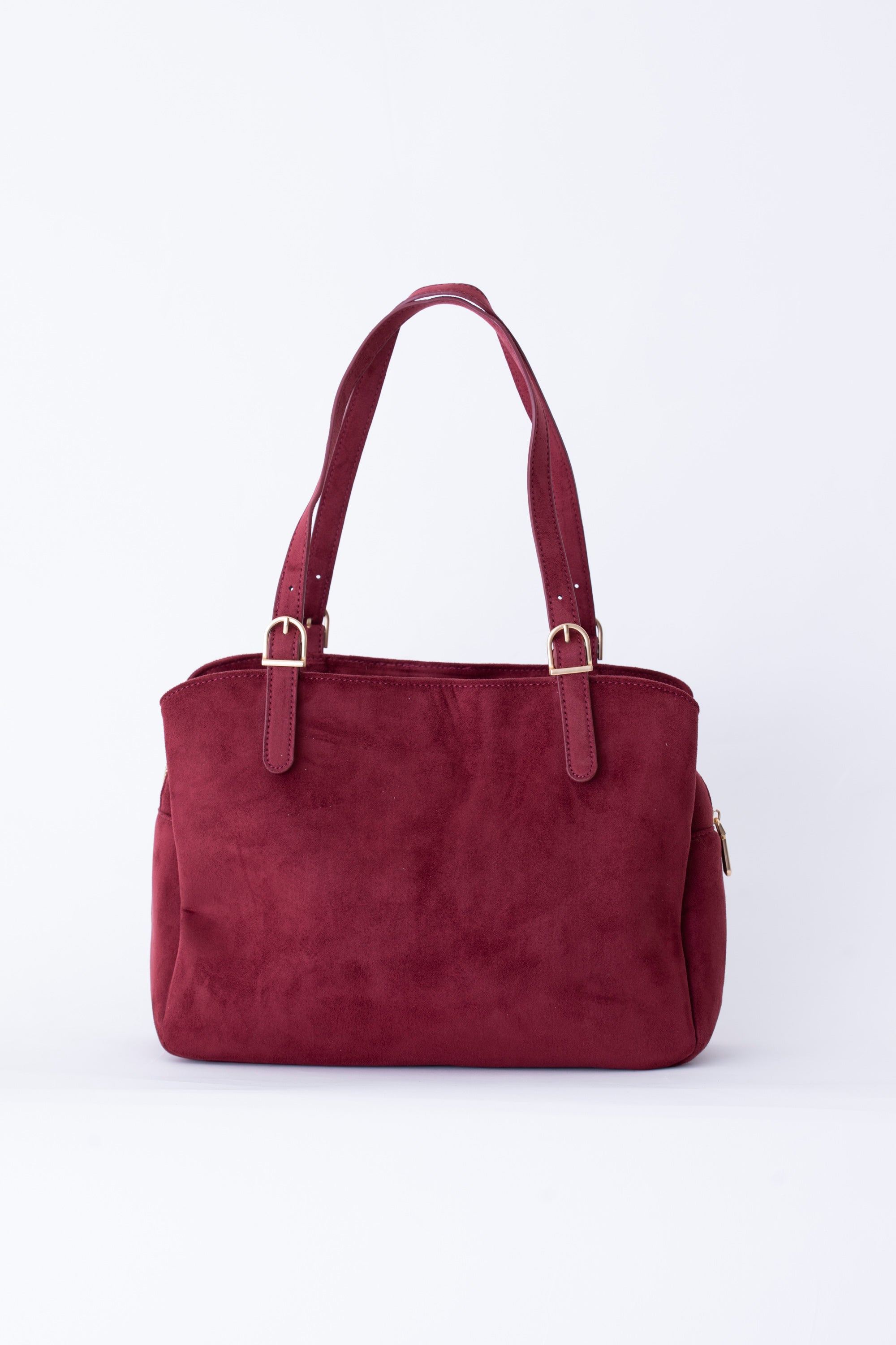 Borsa a bauletto effetto camoscio - FW26