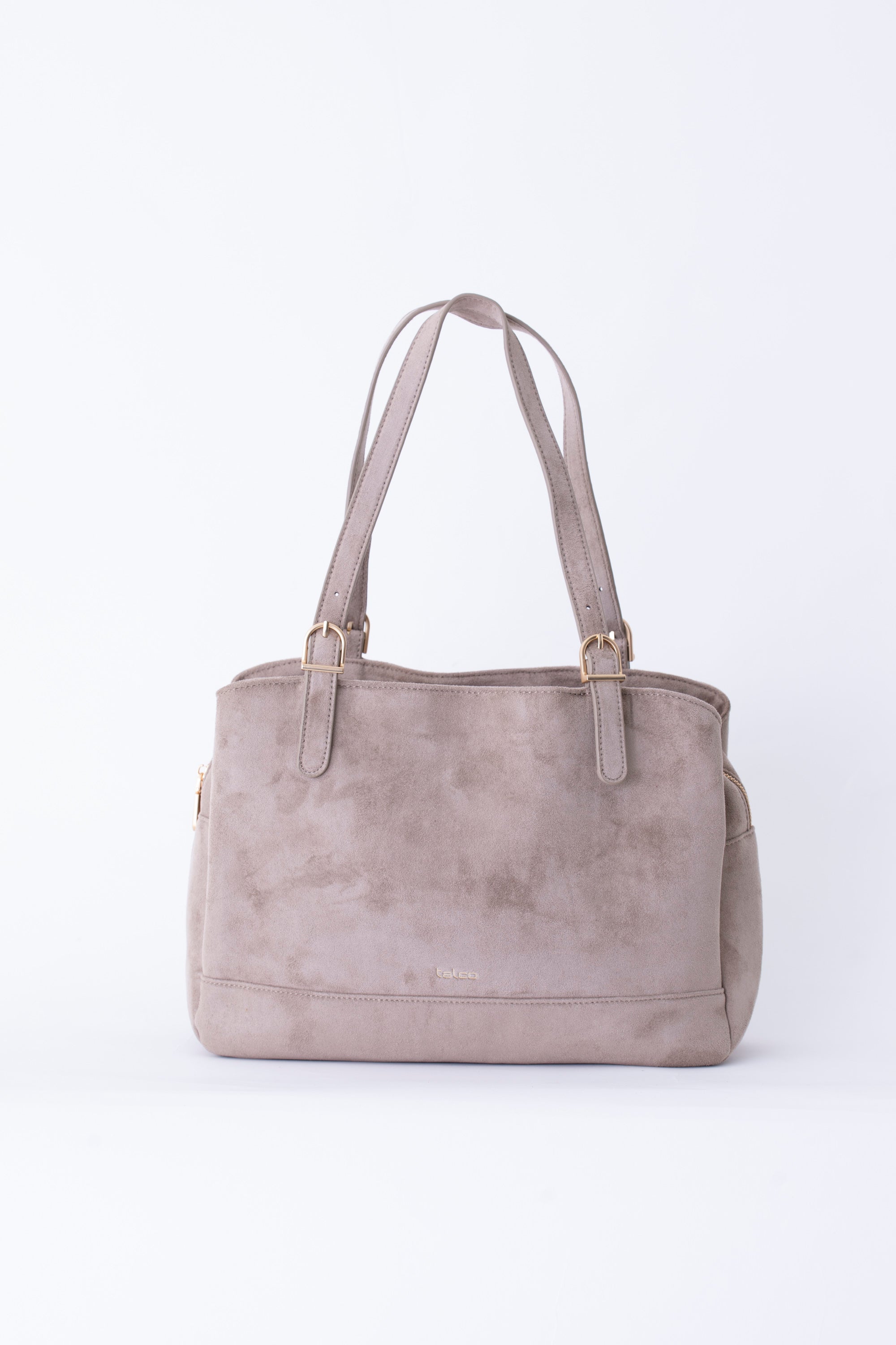 Borsa a bauletto effetto camoscio - FW26
