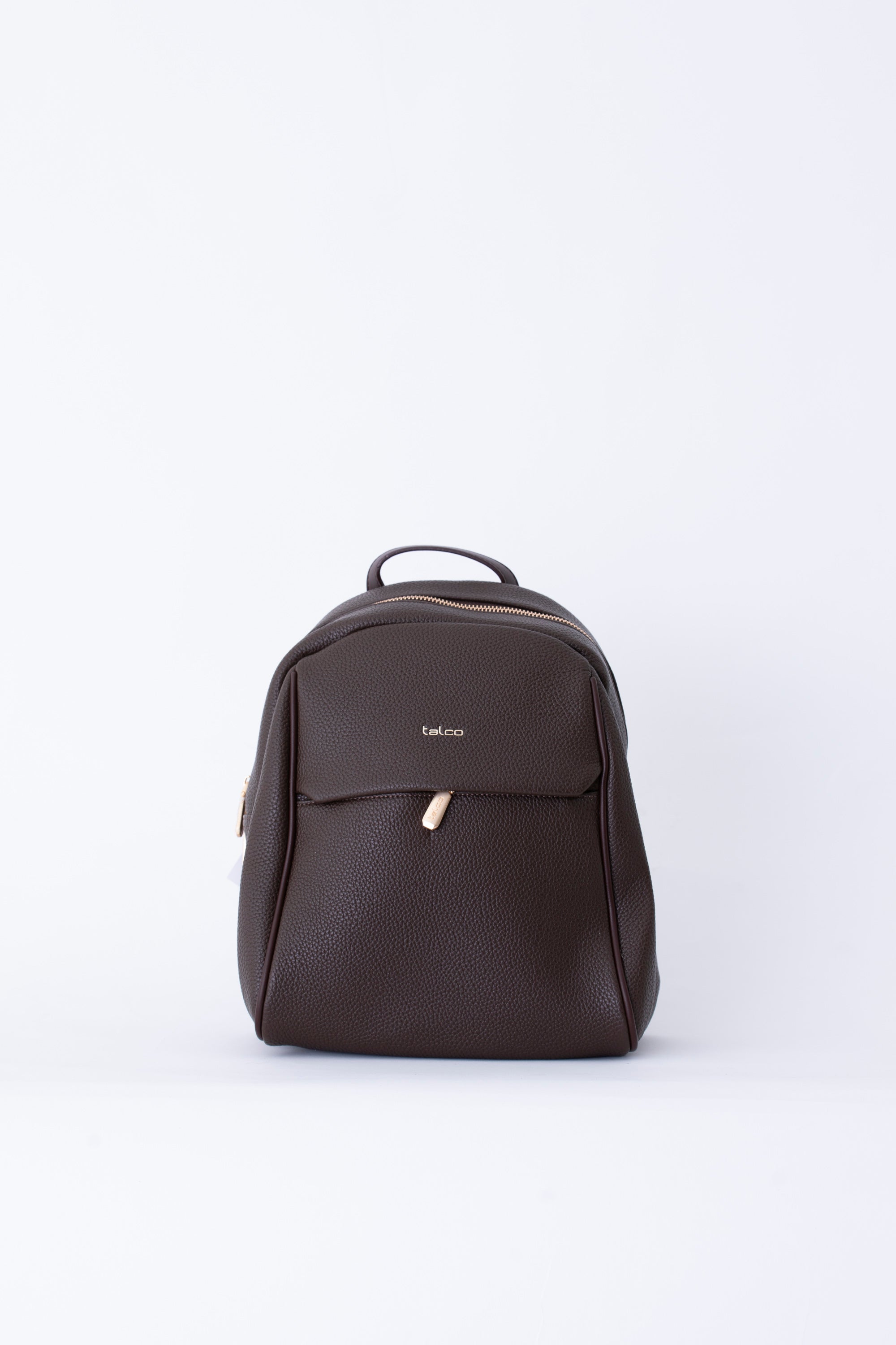Zaino con cerniera in similpelle - FW26