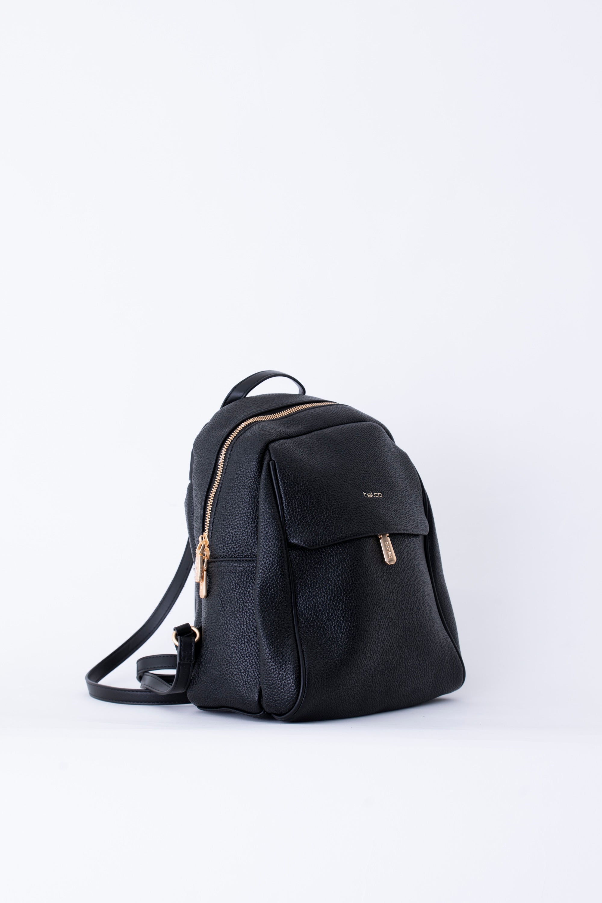Zaino con cerniera in similpelle - FW26