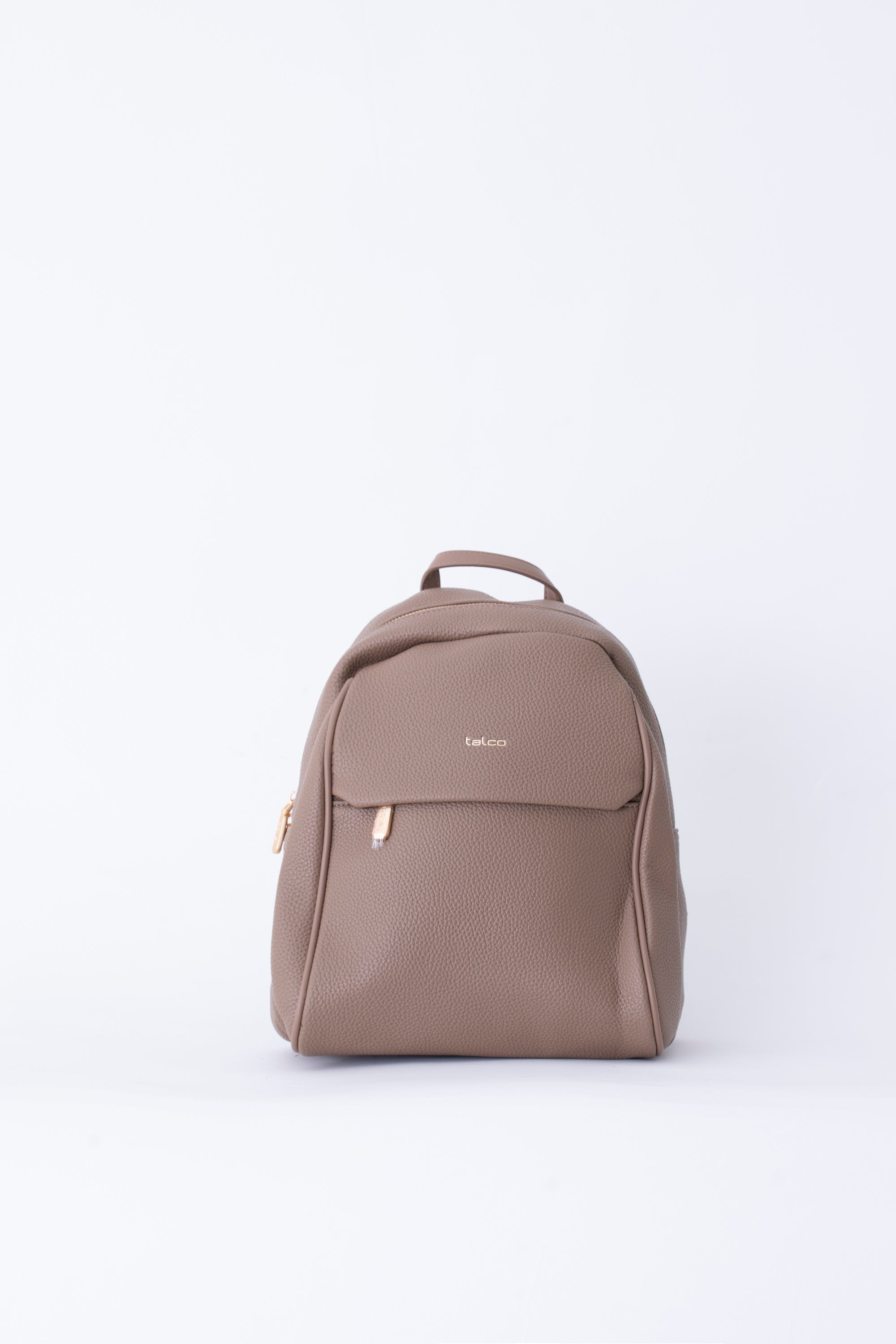 Zaino con cerniera in similpelle - FW26