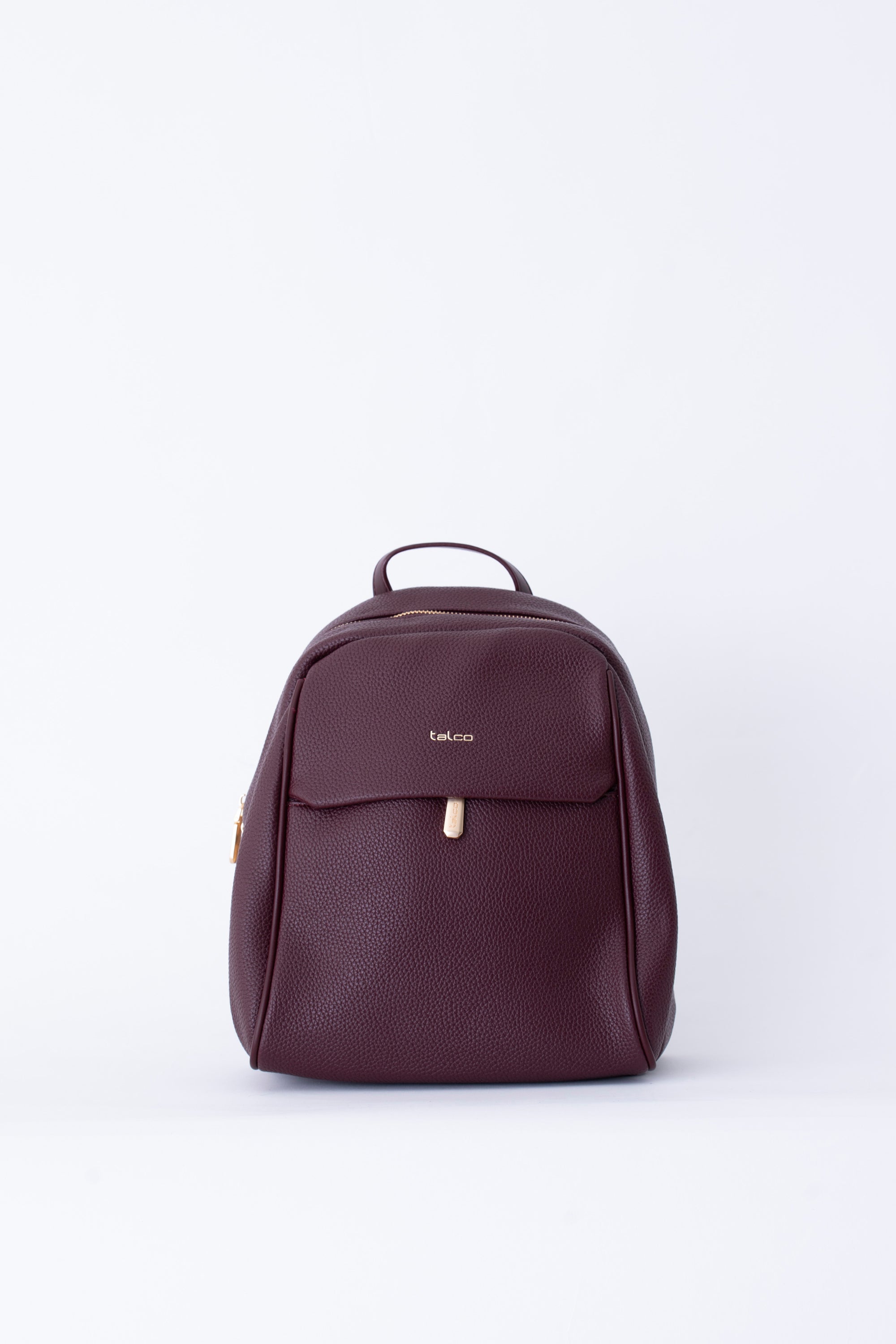 Zaino con cerniera in similpelle - FW26