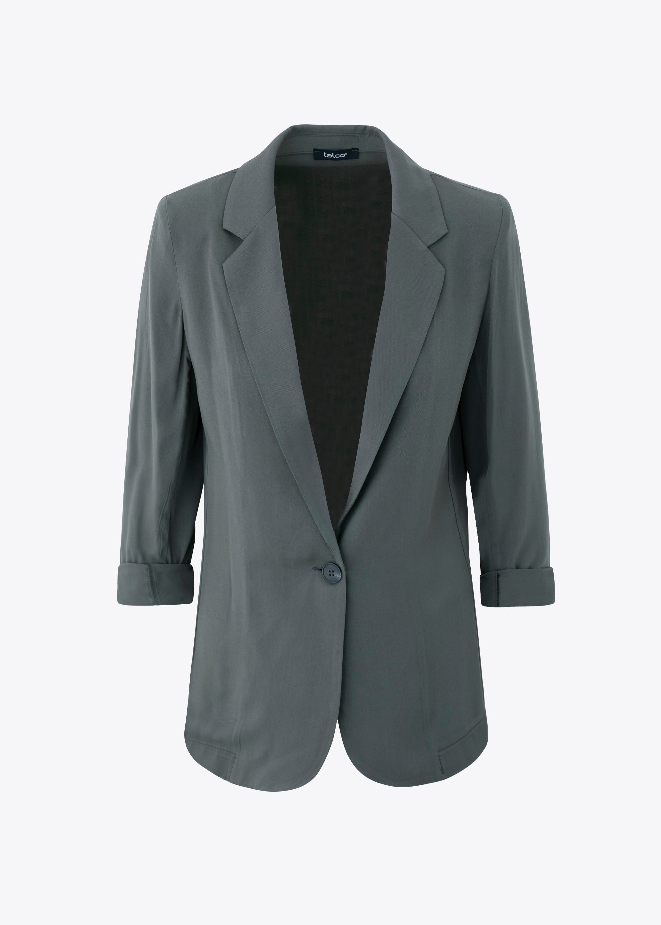 Blazer ad un petto in viscosa - PE25