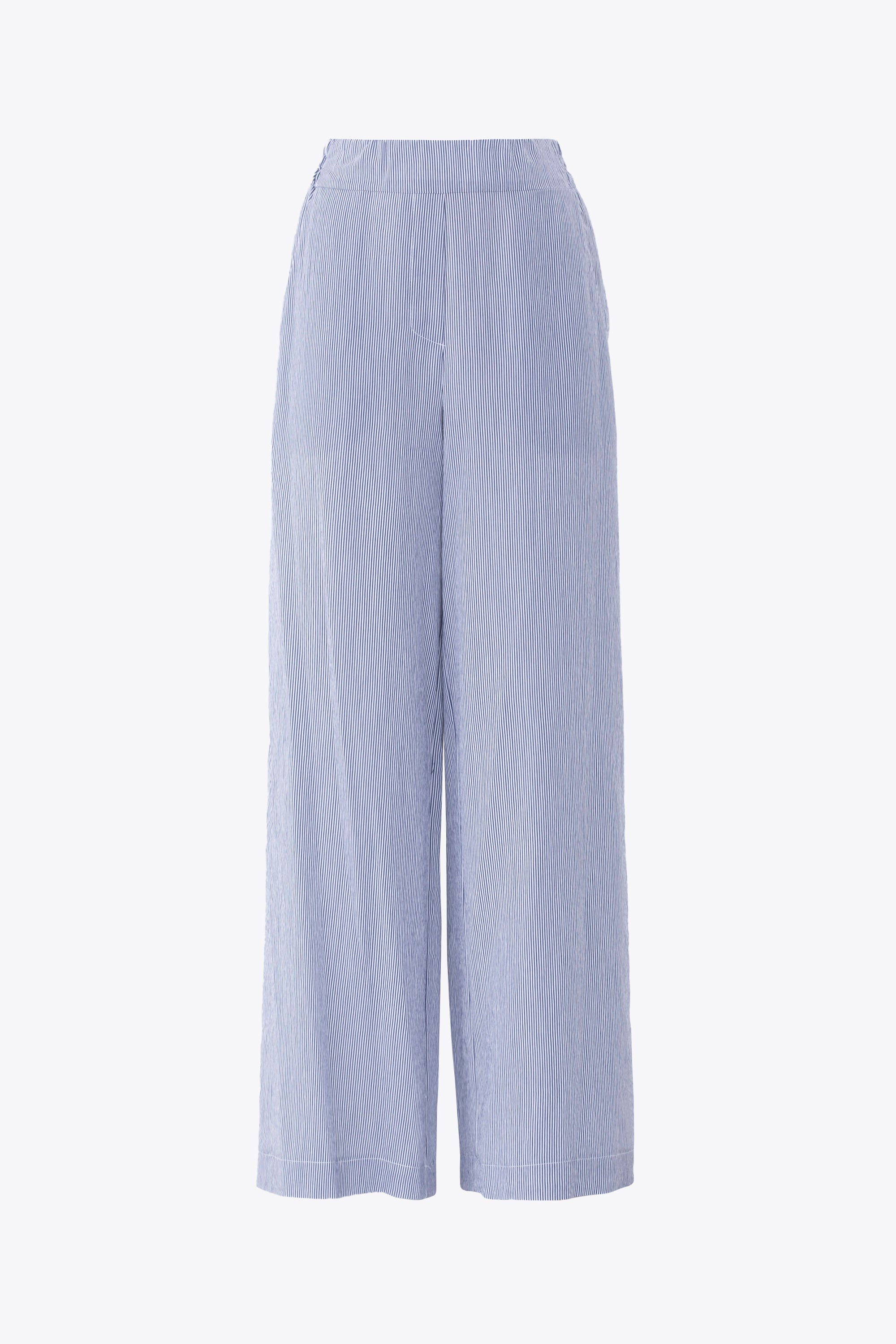 Pantalone palazzo in viscosa a righe - PE25