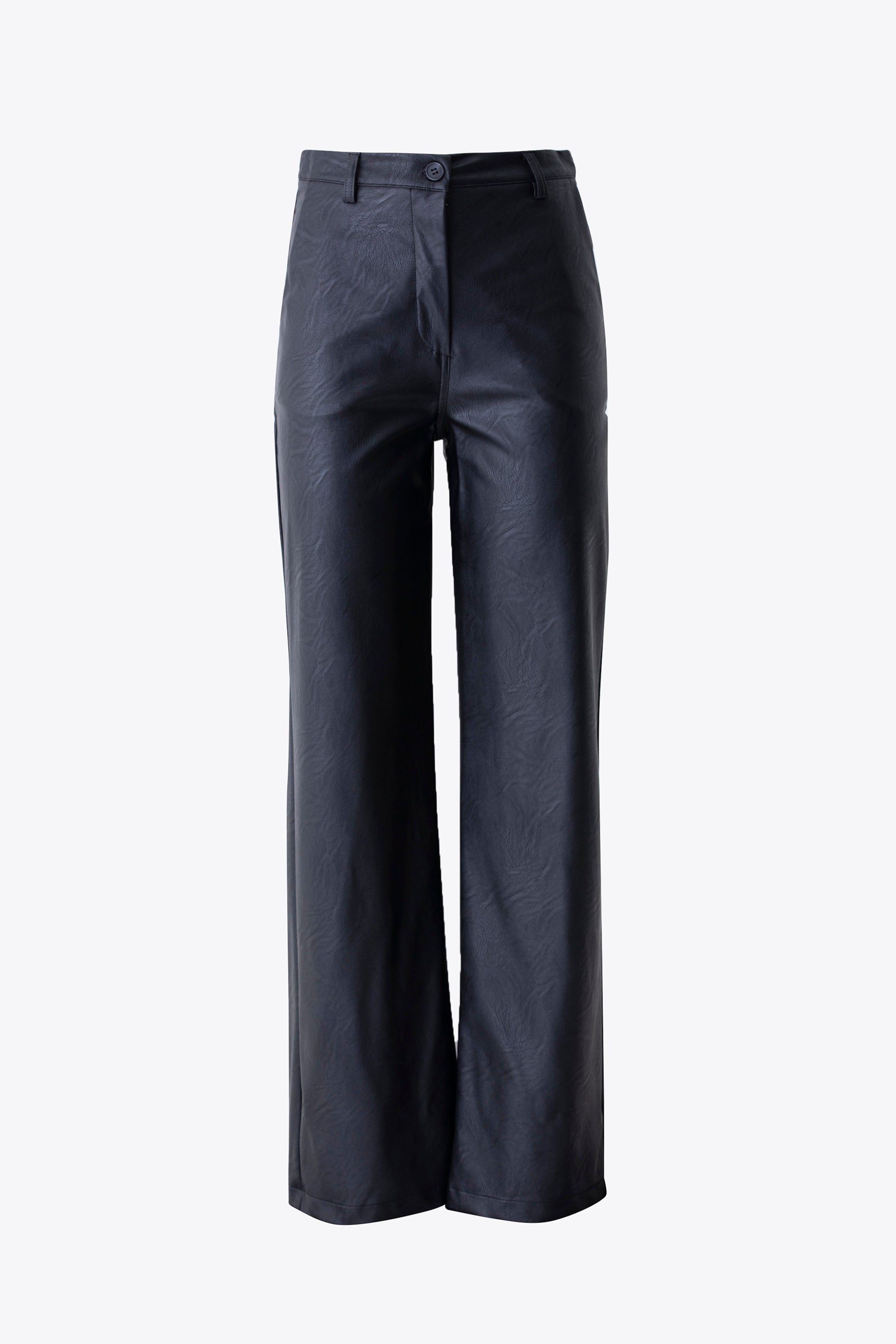 Pantalone palazzo in similpelle - FW26