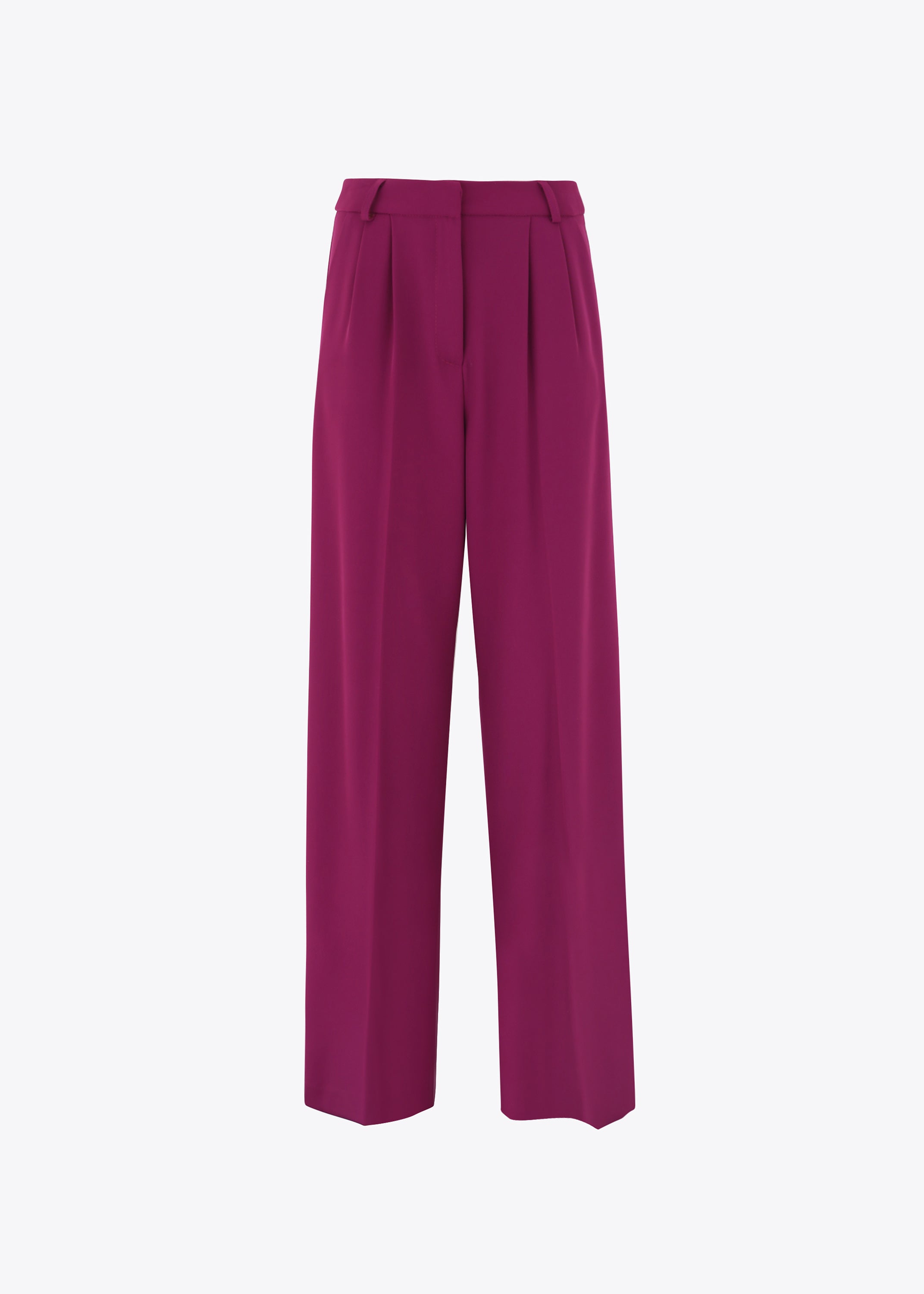 Pantalone palazzo in cady con pinces - FW23