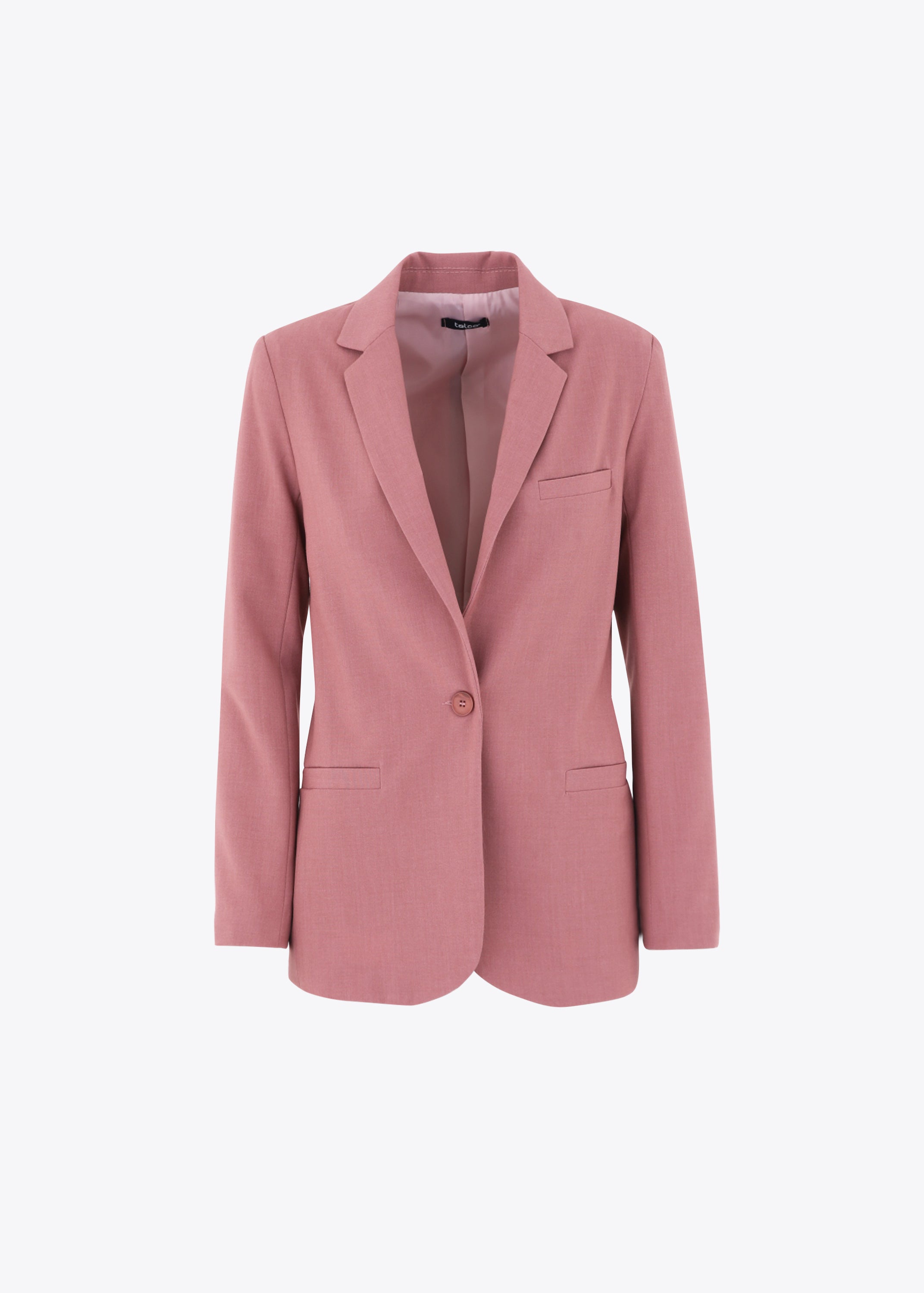 Blazer ad un petto in grisaglia - FW23