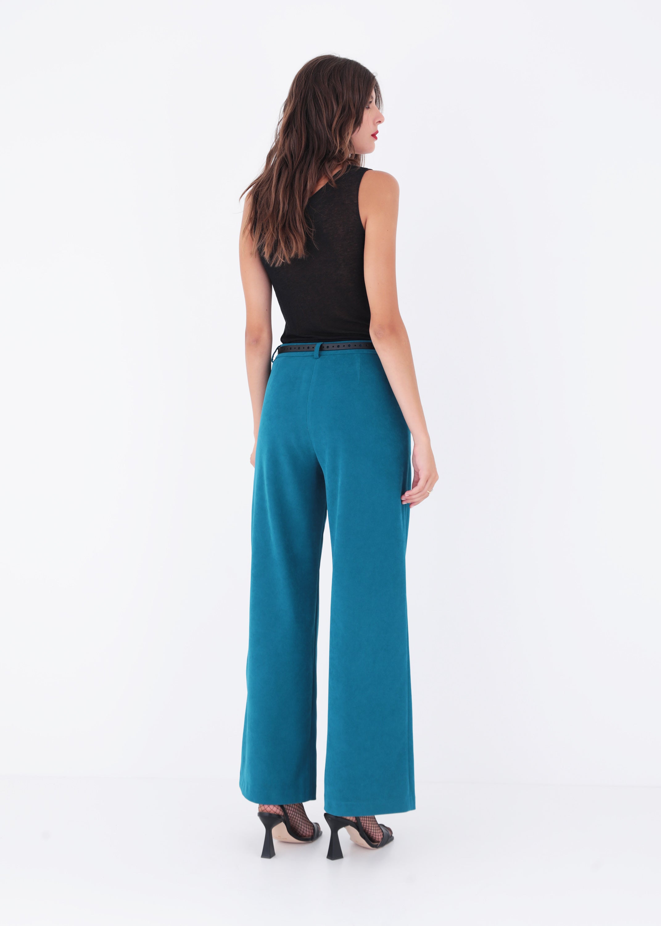 Pantalone palazzo in velluto - FW23